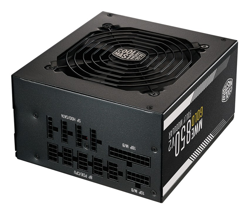 Alimentatore 850W Gold 80+ Modulare Fan 120Mm V3 230V Mwe Atx
