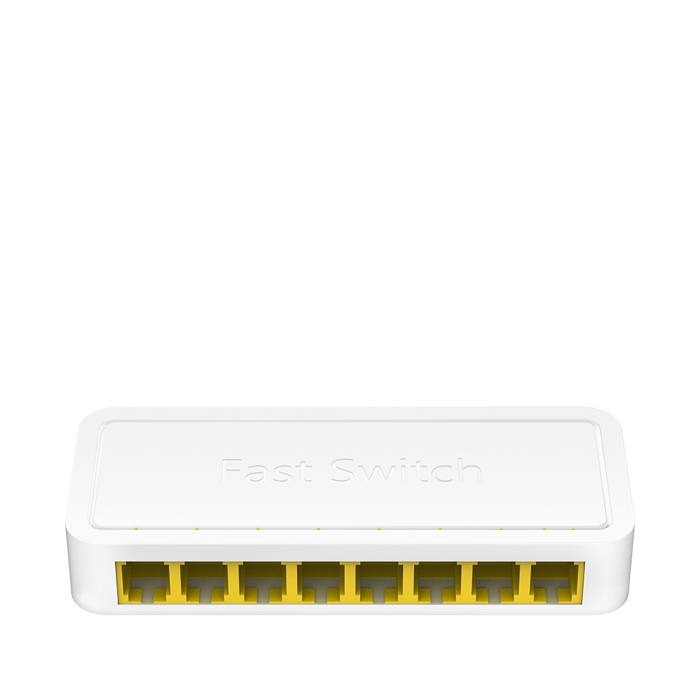 Cudy FS108D switch di rete Fast Ethernet (10/100) Bianco
