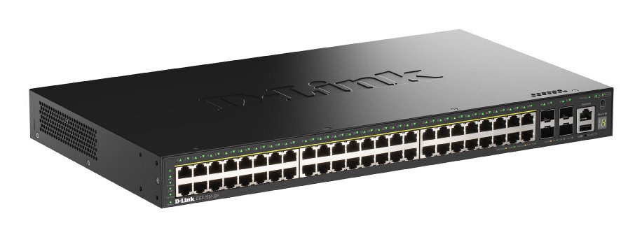 D-Link Switch 52-Port Gigabit Stackable Poe+ Smart Managed  Switch With 4 X 10G Sfp+ Ports