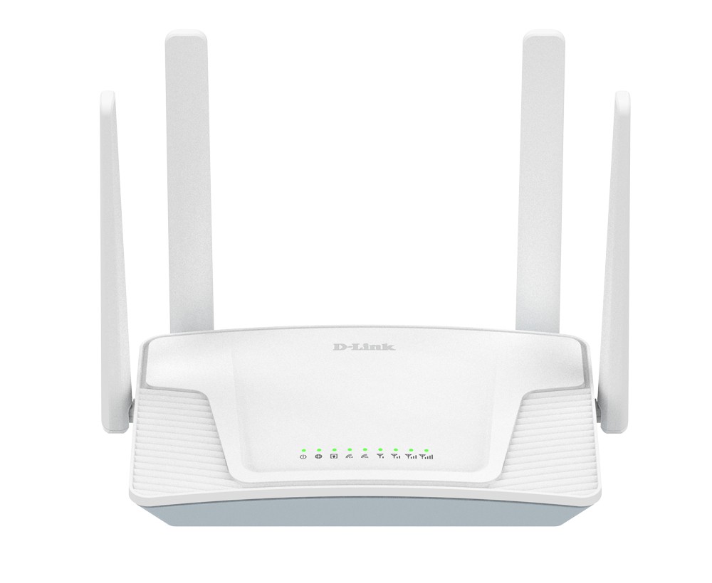D-Link G416C Router Wi-Fi 6 AX1500 4G Lte – Router Mobile Con Slot Sim, Lte Cat 6, Fino A 1,5 Gbps, WPA3, Dual Band, 3 Porte Lan, Failover, MU-MIMO, Ofdma-image