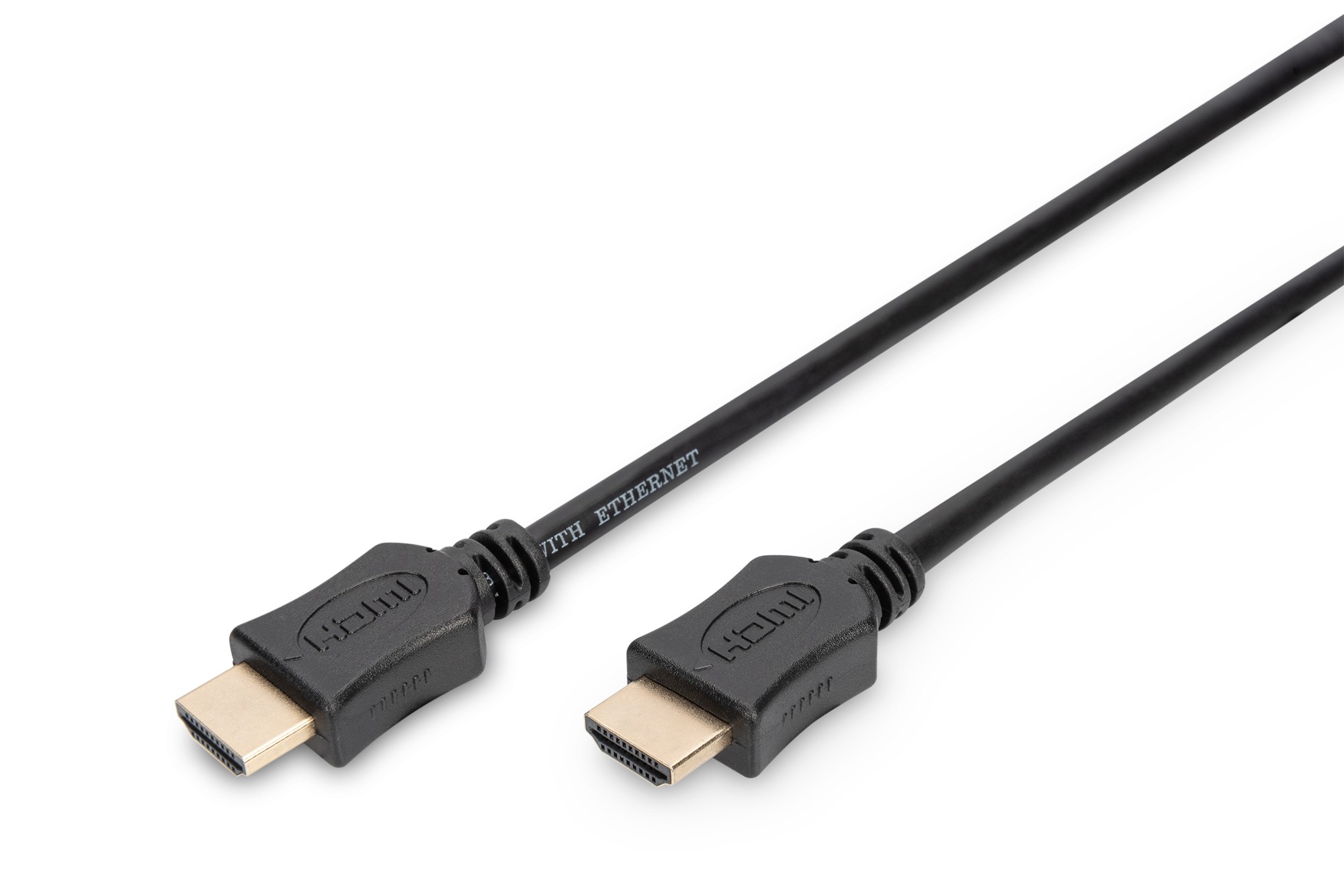 Cavo Di Collegamento Hdmi 3D Con Ethernet Connettori Dorati Mt. 5 Tripla Schermatura