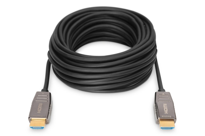 Digitus Cavo In Fibra Ottica Ibrido Hdmi® Aoc Uhd 8K 15 M