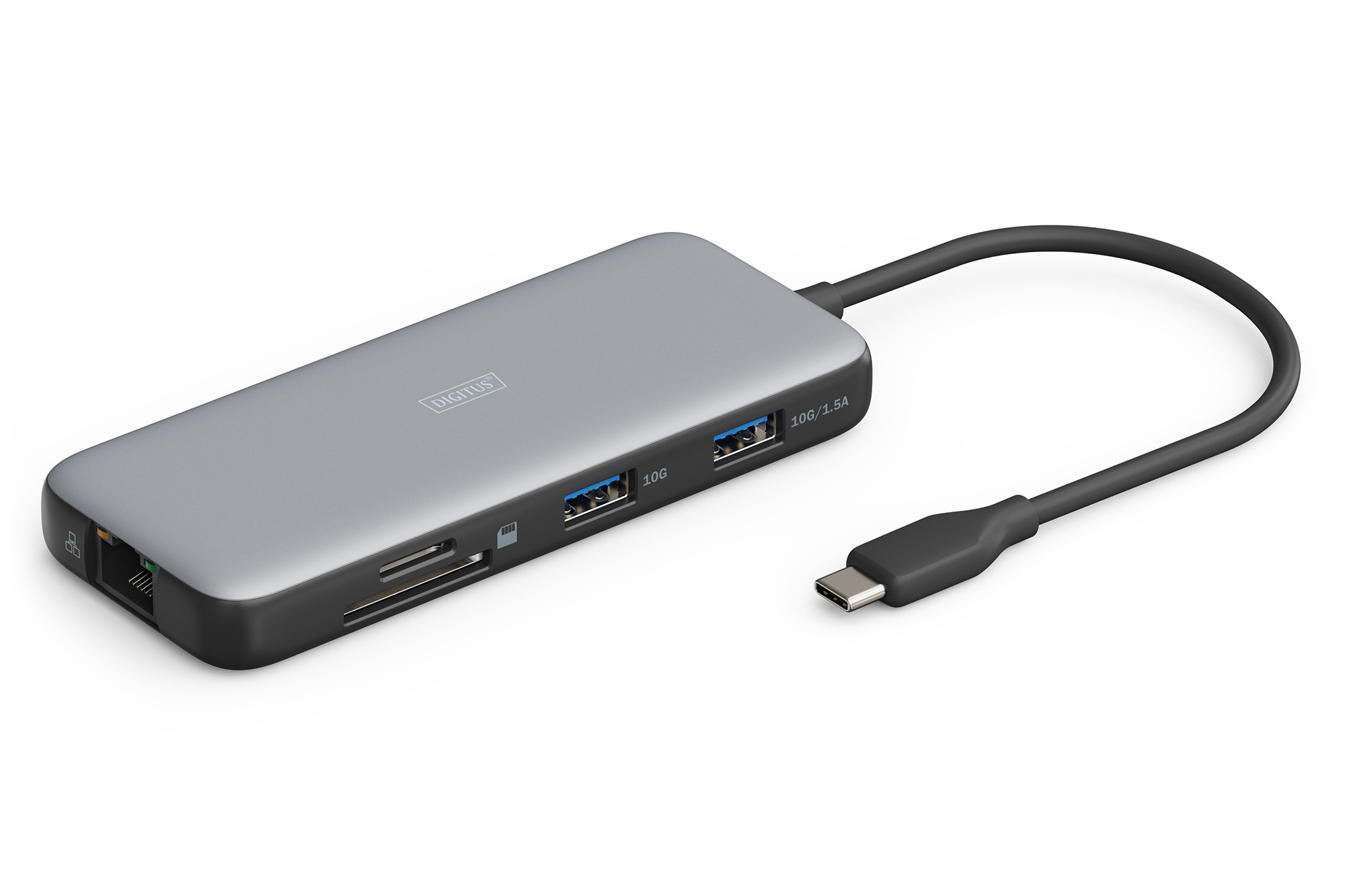 Docking Station Usb-C 7 Porte 1Xhdmi 3Xusb3.0 1Xrj45 1X Sd 1X Microsd 1Xusb-Cpd