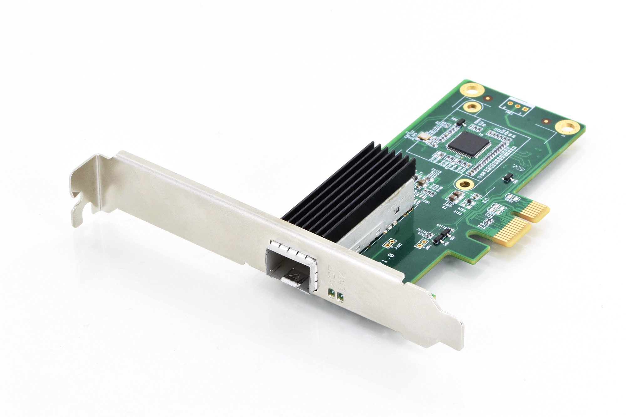 Scheda Pci-Express Gigabit Per Moduli Sfp Fibra Ottica