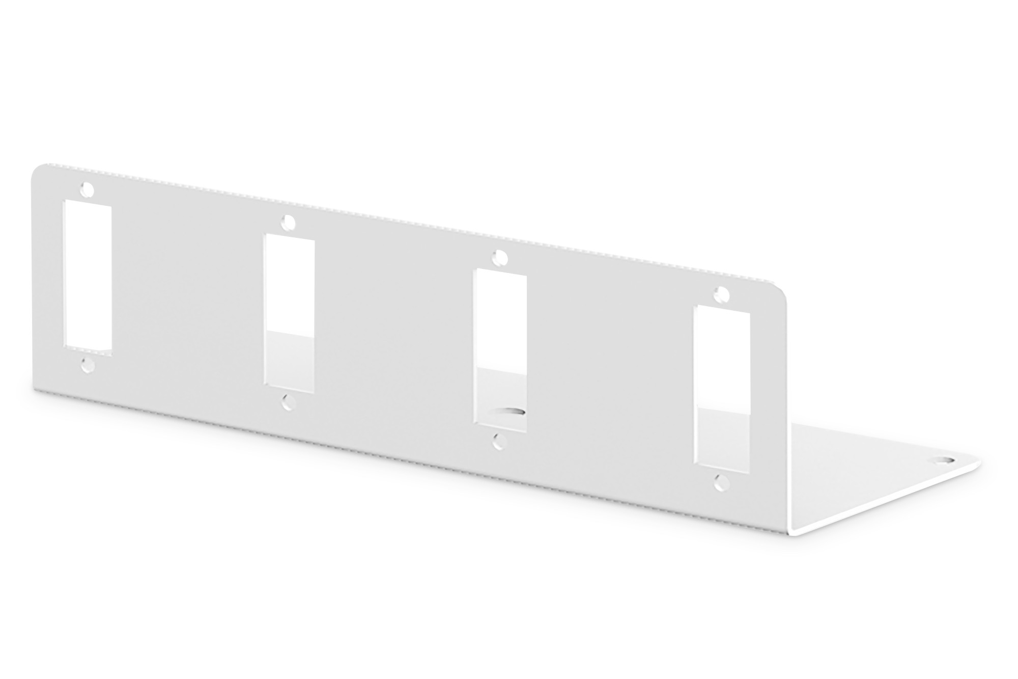 Piastra Adattatore Per Dn-96800S-2 Grigio (Ral 7035) 4 Sc-Dx Lc-Qd