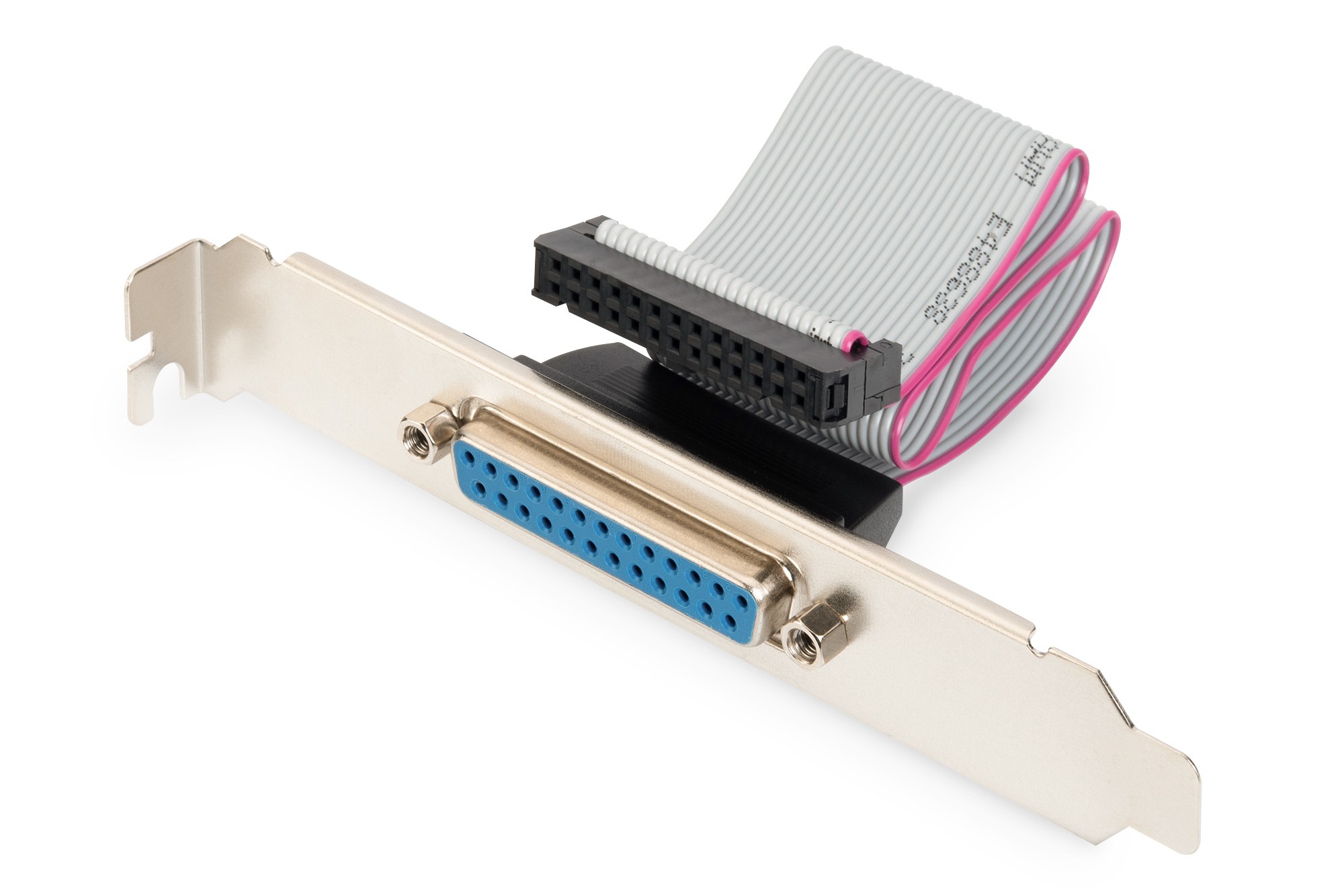 Cavo Interno Con Porta Parallela 25 Poli Femmina Esterna Con Staffa Metallica Idc 26 Pin