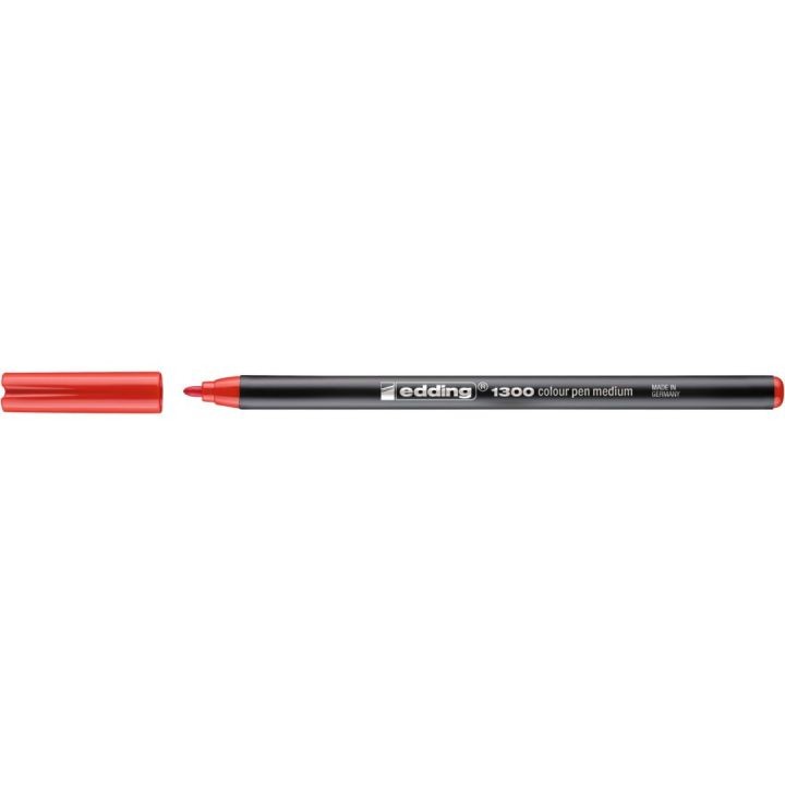 Edding 1300 colourpen marcatore Rosso 1 pz