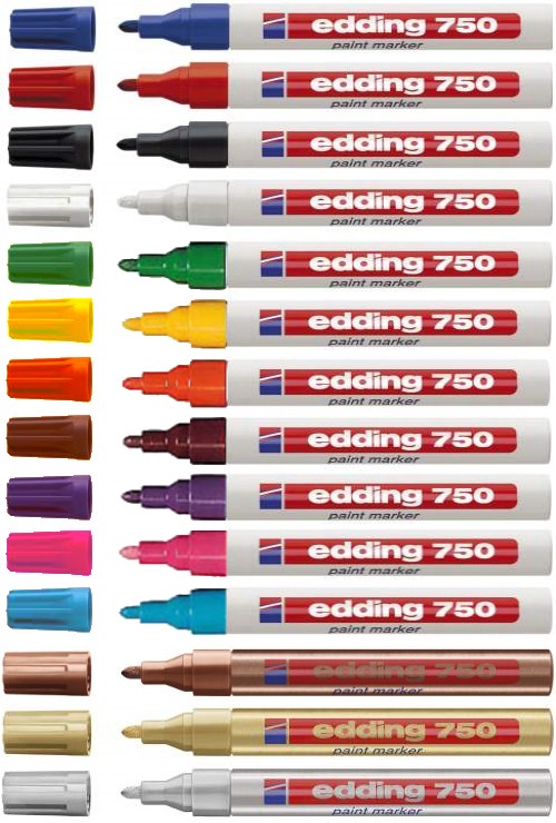 Edding 750 Giallo 10 pz