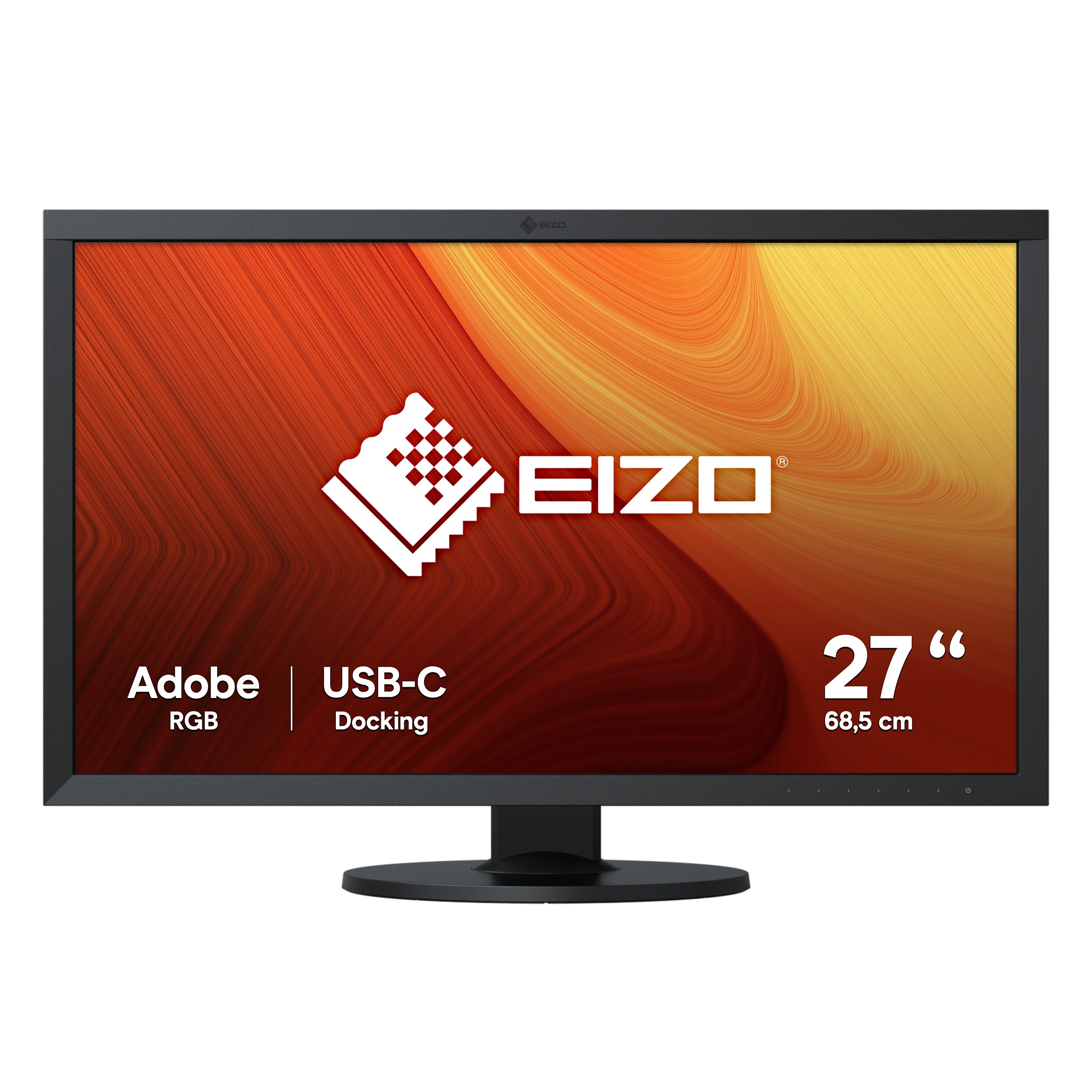 Eizo Monitor 27 Led Ips 2560X1440 16:9 10Ms 350 Cd/M Dvi/Dp/Hdmi Calib Hw Pivot Usb-C Lan Coloredge Cs2731