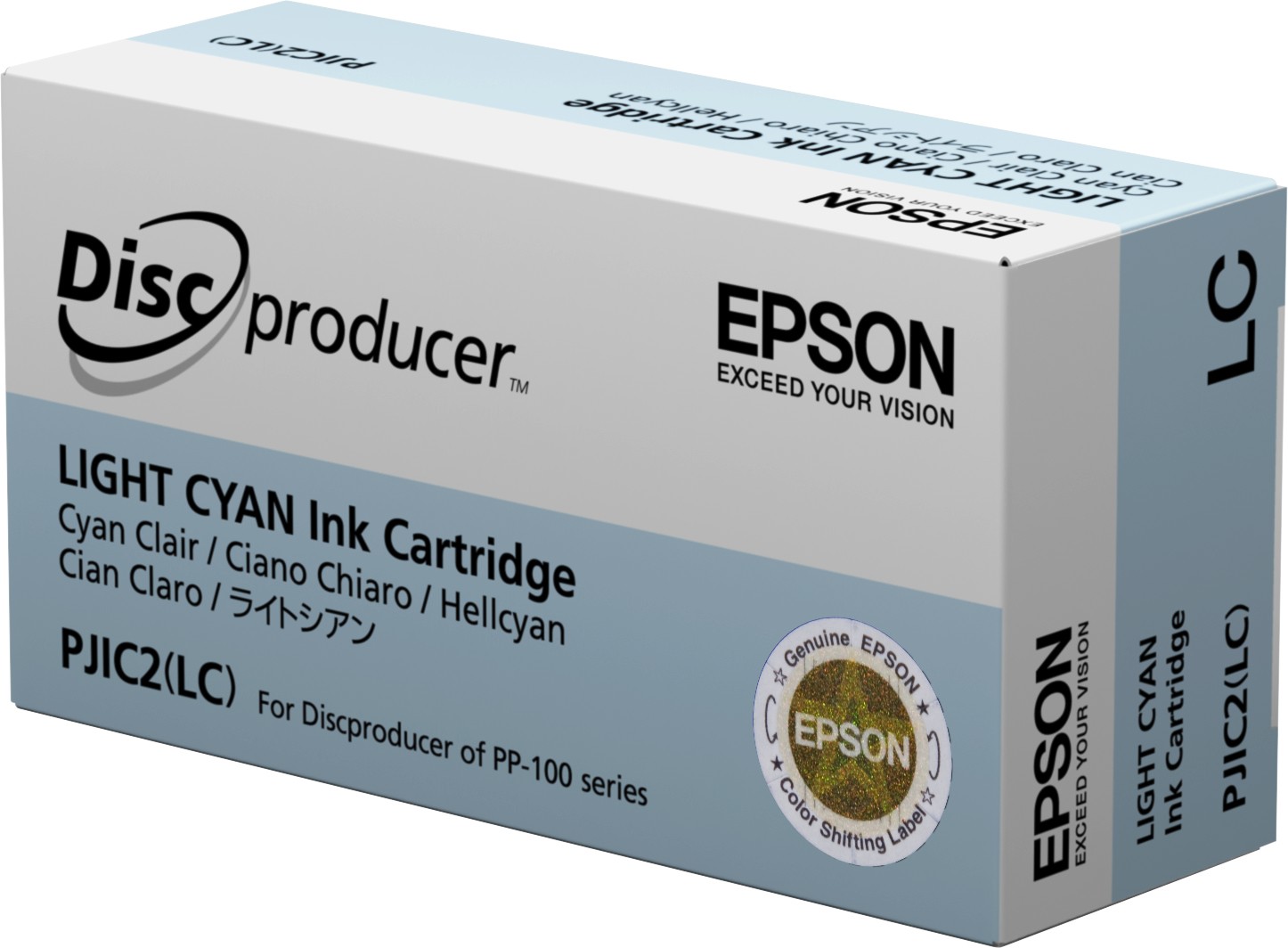 ORIGINALE Epson Cartuccia d'inchiostro ciano (chiaro) C13S020689 PJIC7(LC) 313ml
