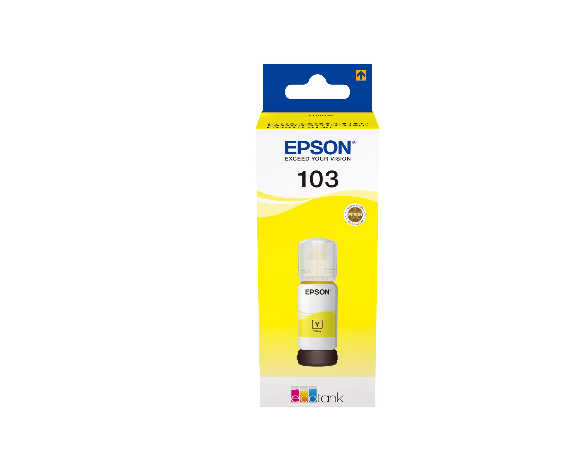 Epson 103 EcoTank bottiglia inchiostro giallo (WE)