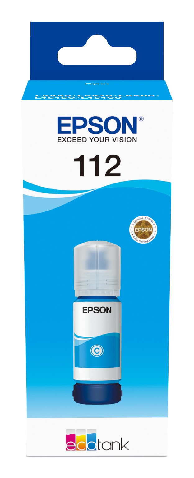 ORIGINALE Epson Cartuccia d'inchiostro ciano C13T06C24A 112 70ml