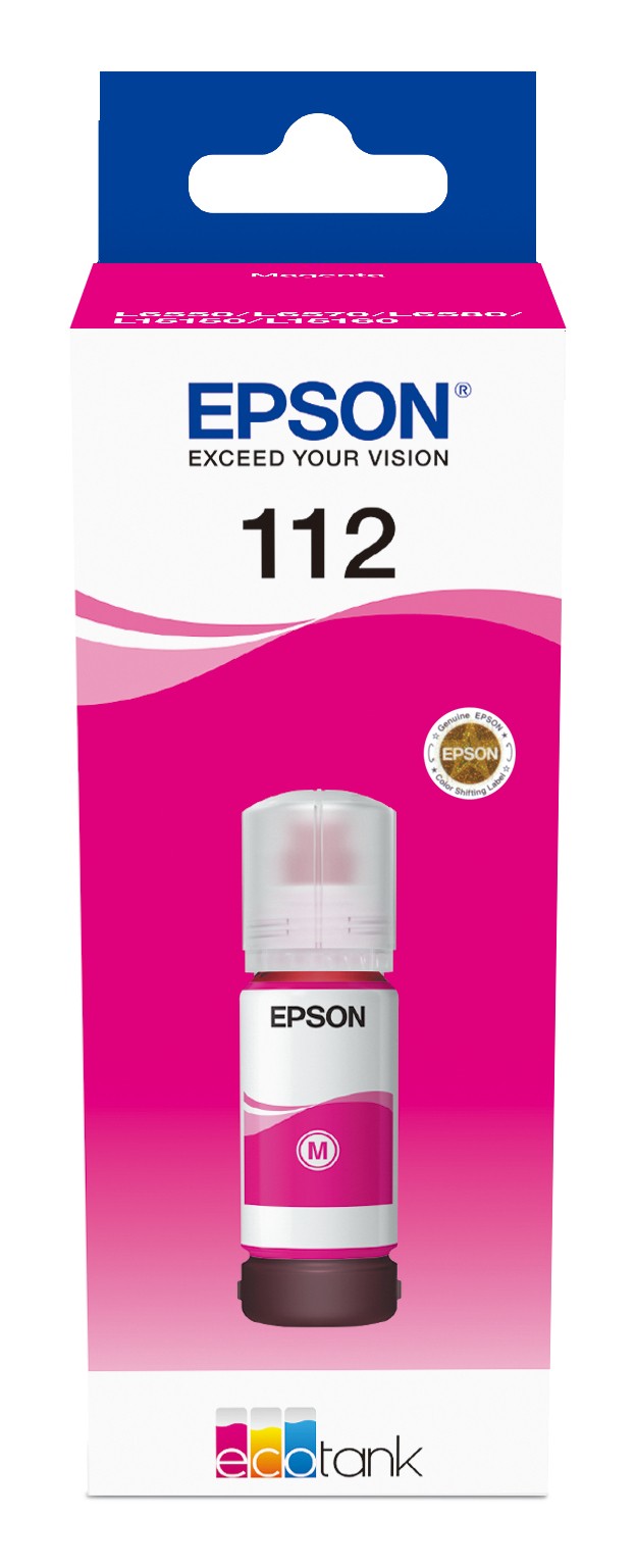 ORIGINALE Epson Cartuccia d'inchiostro magenta C13T06C34A 112 70ml