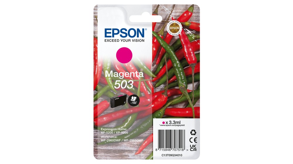 Originale Epson 503 cartuccia magenta - C13T09Q34010