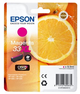 Epson Cart Ink Magenta T33Xl Serie Arancia
