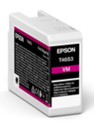 ORIGINALE Epson Cartuccia d'inchiostro magenta C13T46S30N T46S3 25ml