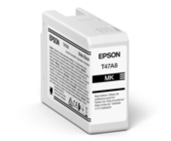 ORIGINALE Epson Cartuccia d'inchiostro Nero (opaco) C13T47A80N T47A8 50ml