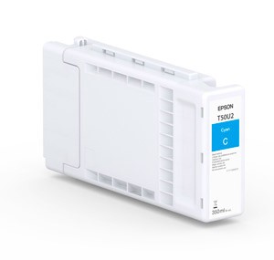 ORIGINALE Epson Cartuccia d'inchiostro ciano C13T50U200 T50U2 350ml