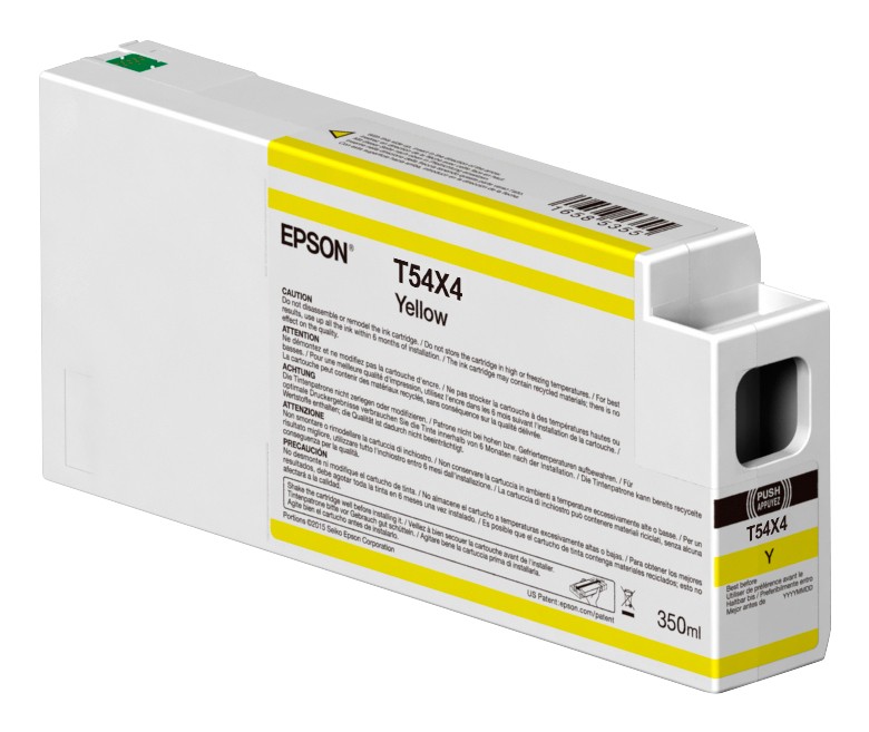 ORIGINALE Epson Cartuccia d'inchiostro giallo C13T54X400 T54X4 350ml