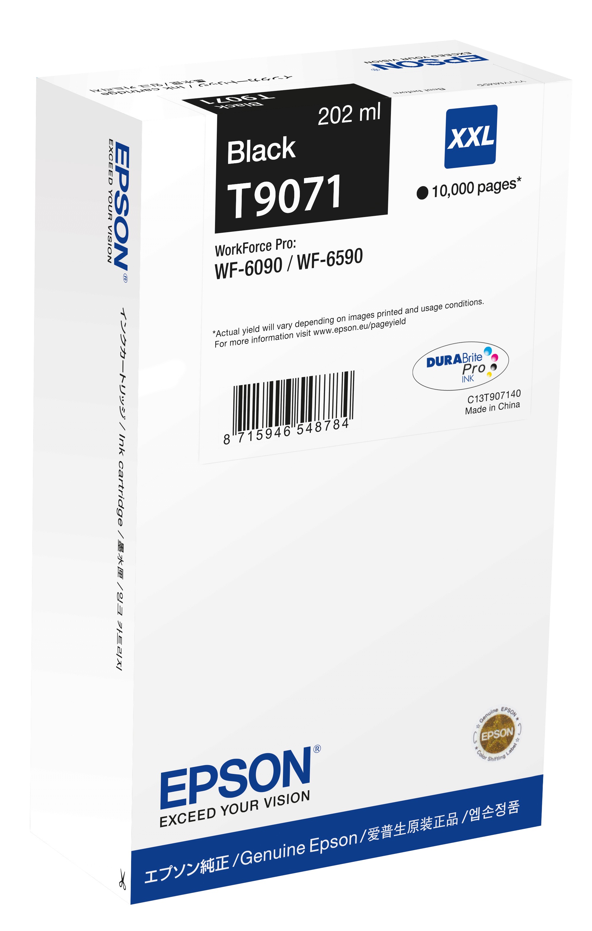 Cartuccia d inchiostro Epson WF-6xxx Nero XXL