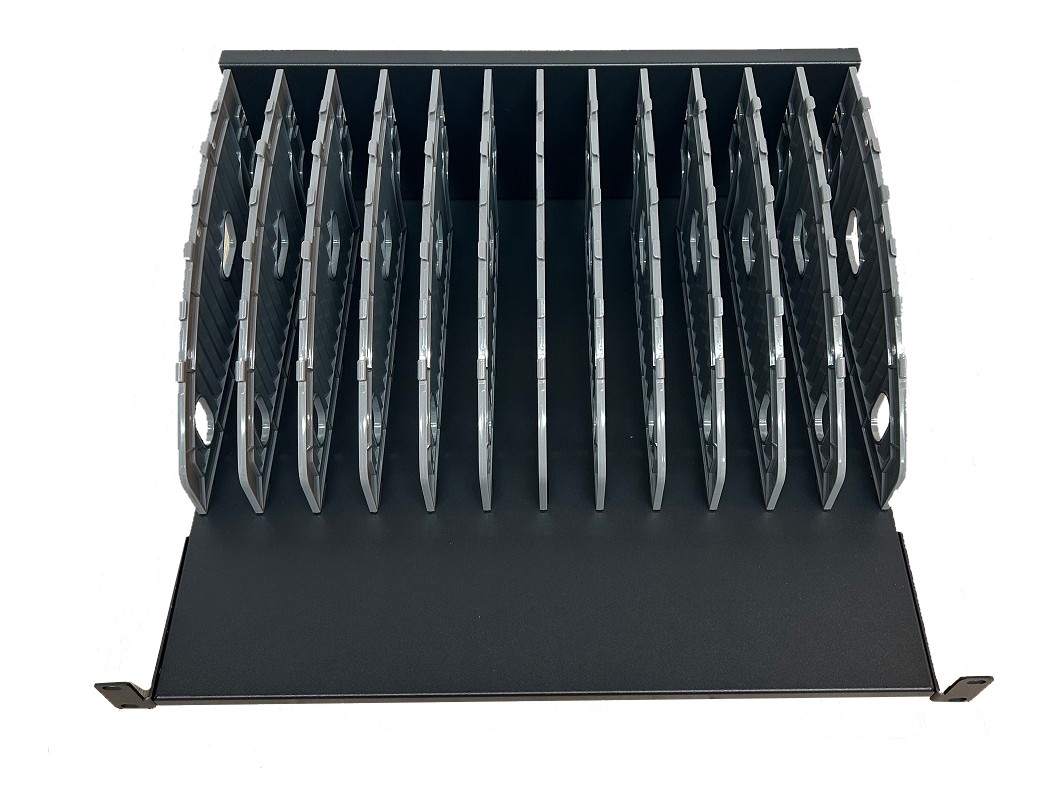 Ewent EW1721 organizzatore per stazioni di carica Acrilonitrile butadiene stirene (ABS) Metallo Plastica Nero