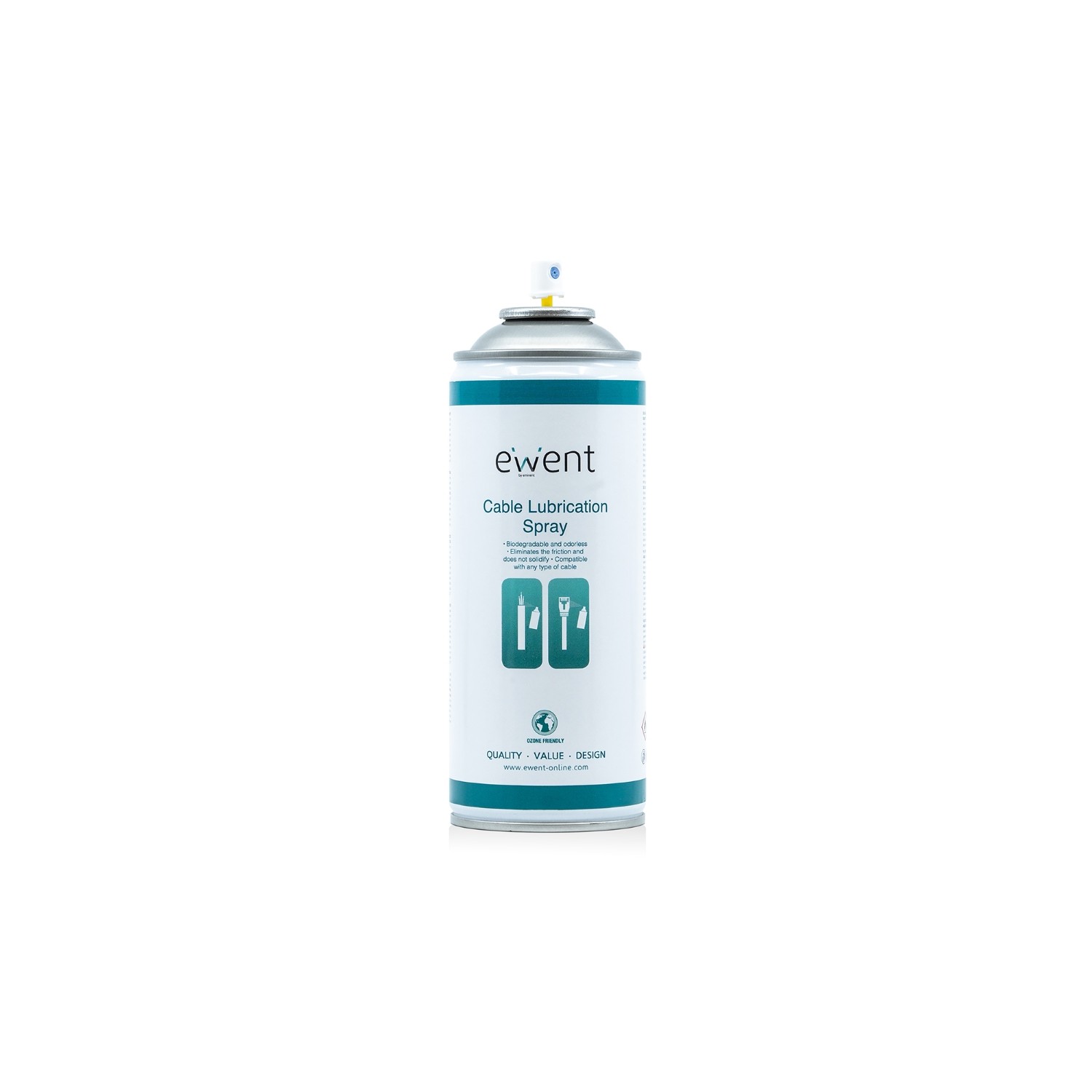 Ewent EW5618 lubifricante per uso generale 400 ml Spray aerosol
