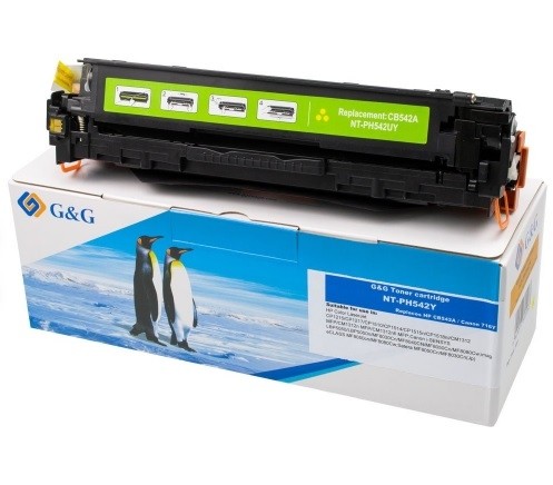 G&G NT-CH322FGY cartuccia toner 1 pz Compatibile Giallo