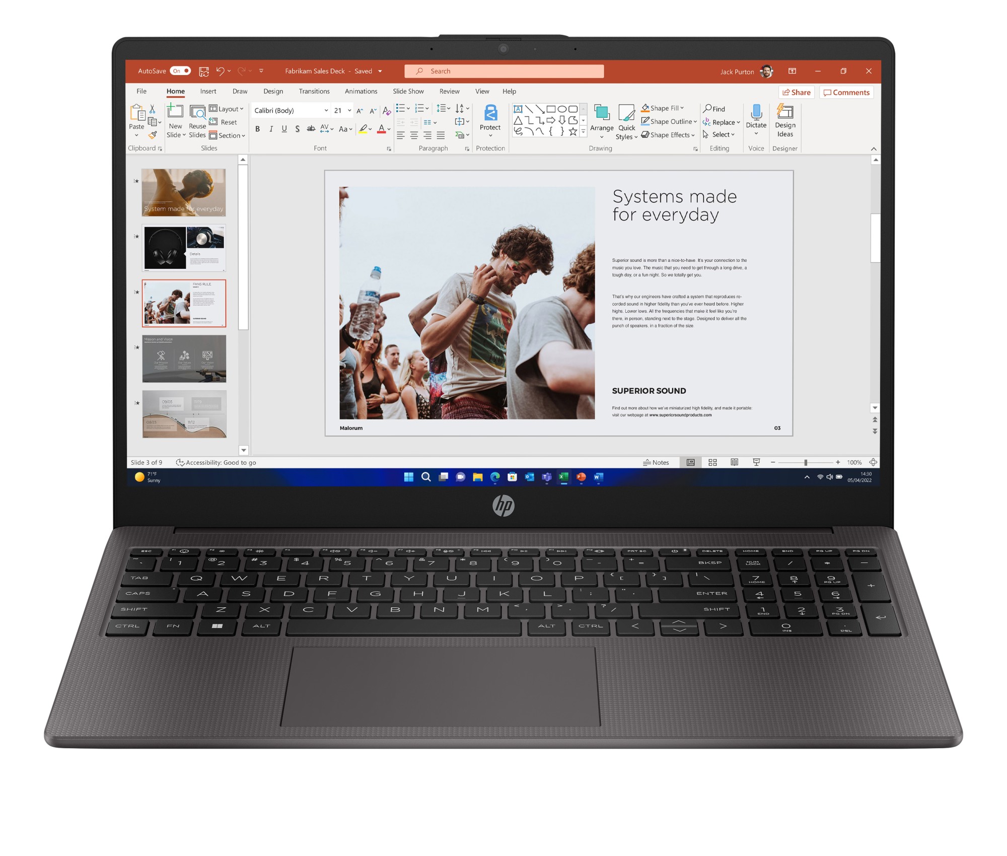 Hp Nb 255 G10 Ryzen 5 7520 8Gb 512Gb Ssd 15.6 Fhd Win 11 Home 3Yw
