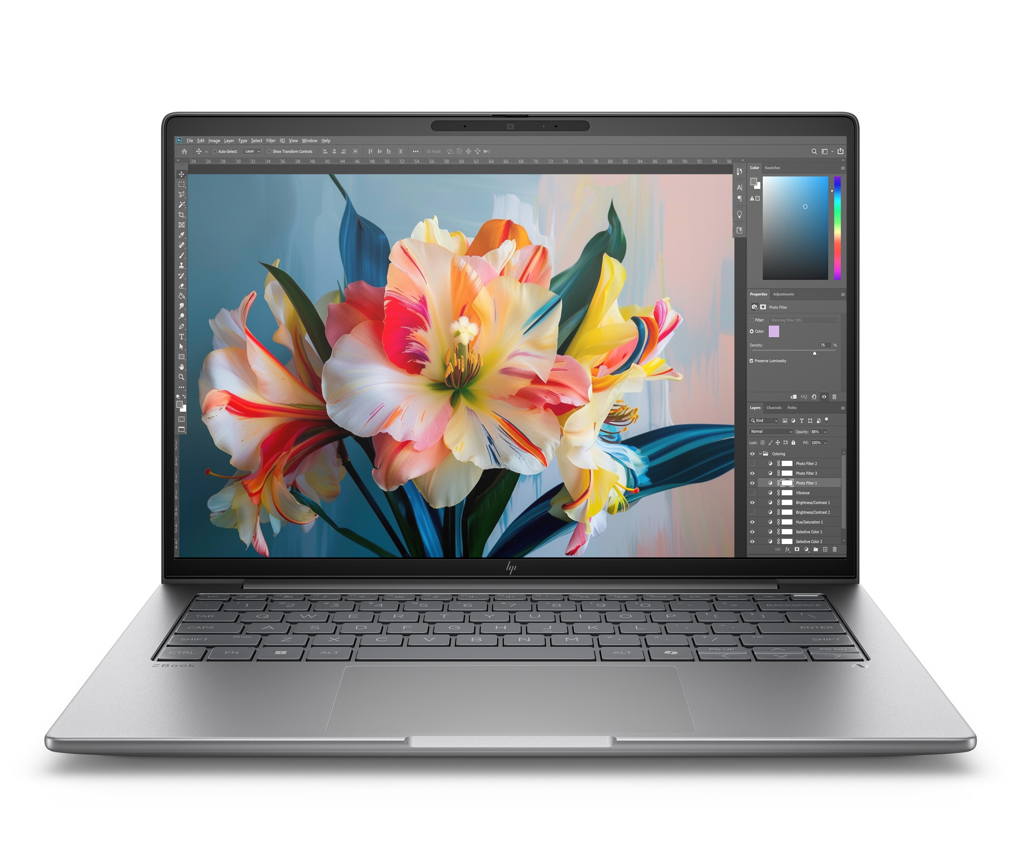 Hp Nb Wks Hp Zbook 8 14G1I Ultra 7 255H 16Gb 512Gb Ssd 14 Nvidia Quadro Rtx 500 4Gb Win 11 Pro