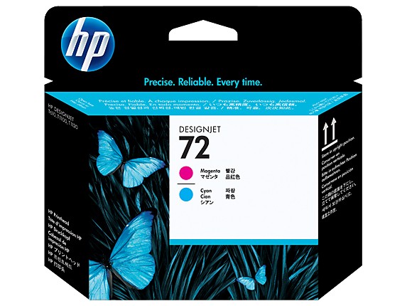 ORIGINALE HP Testina per stampa ciano / magenta C9383A 72