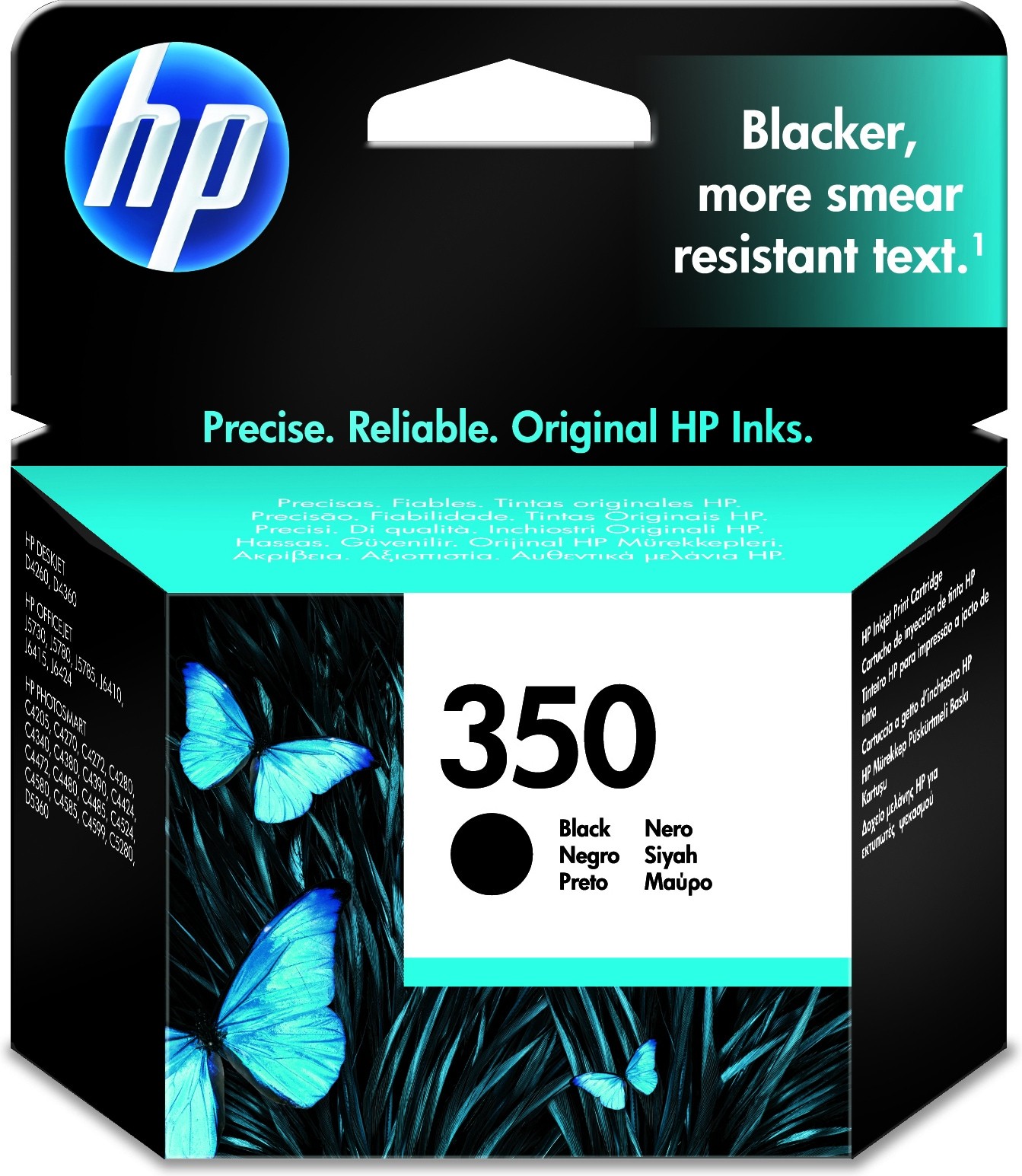 Hp Cart Ink Nero Deskjet D4260 N. 350