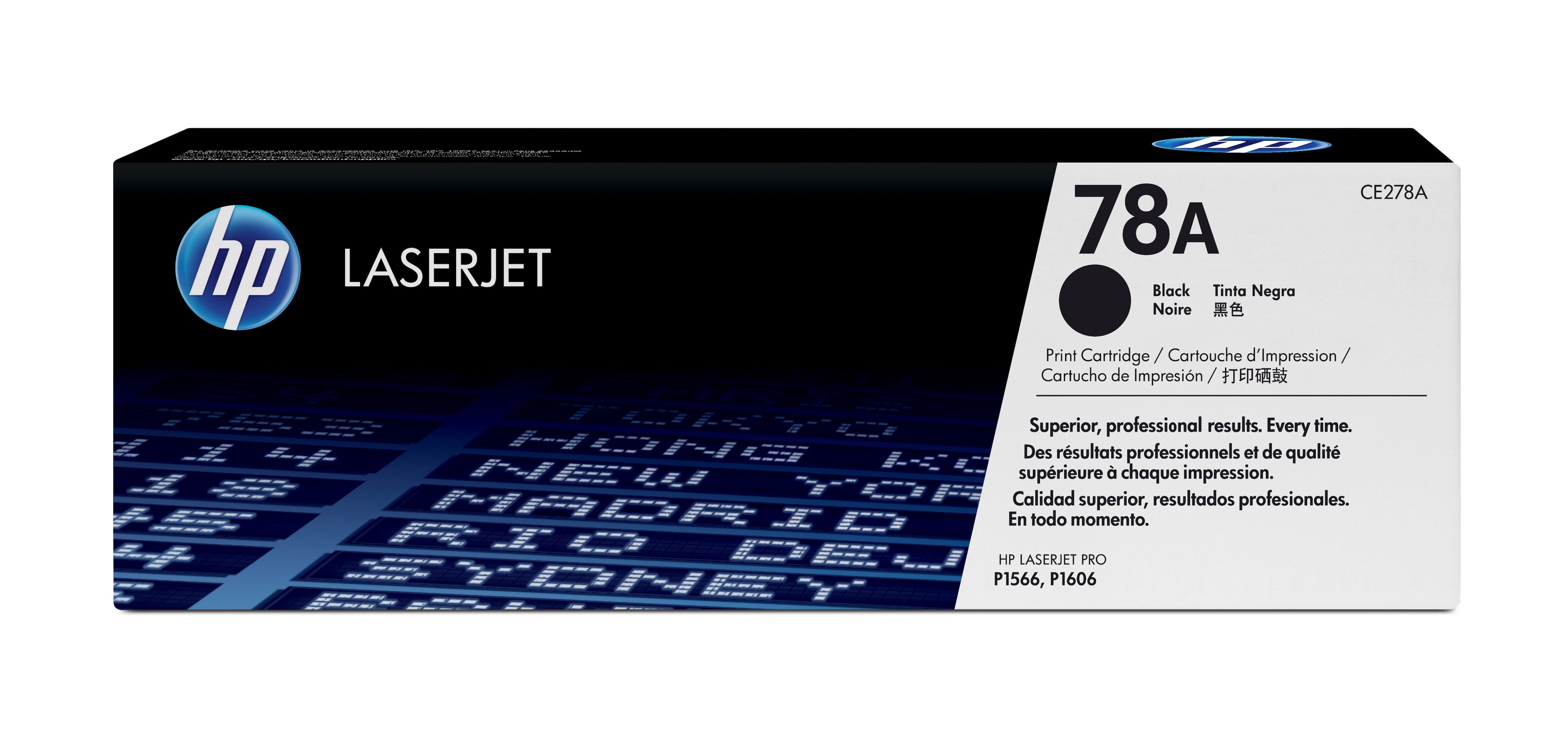 ORIGINALE HP toner nero CE278A 78A 2100 pagine