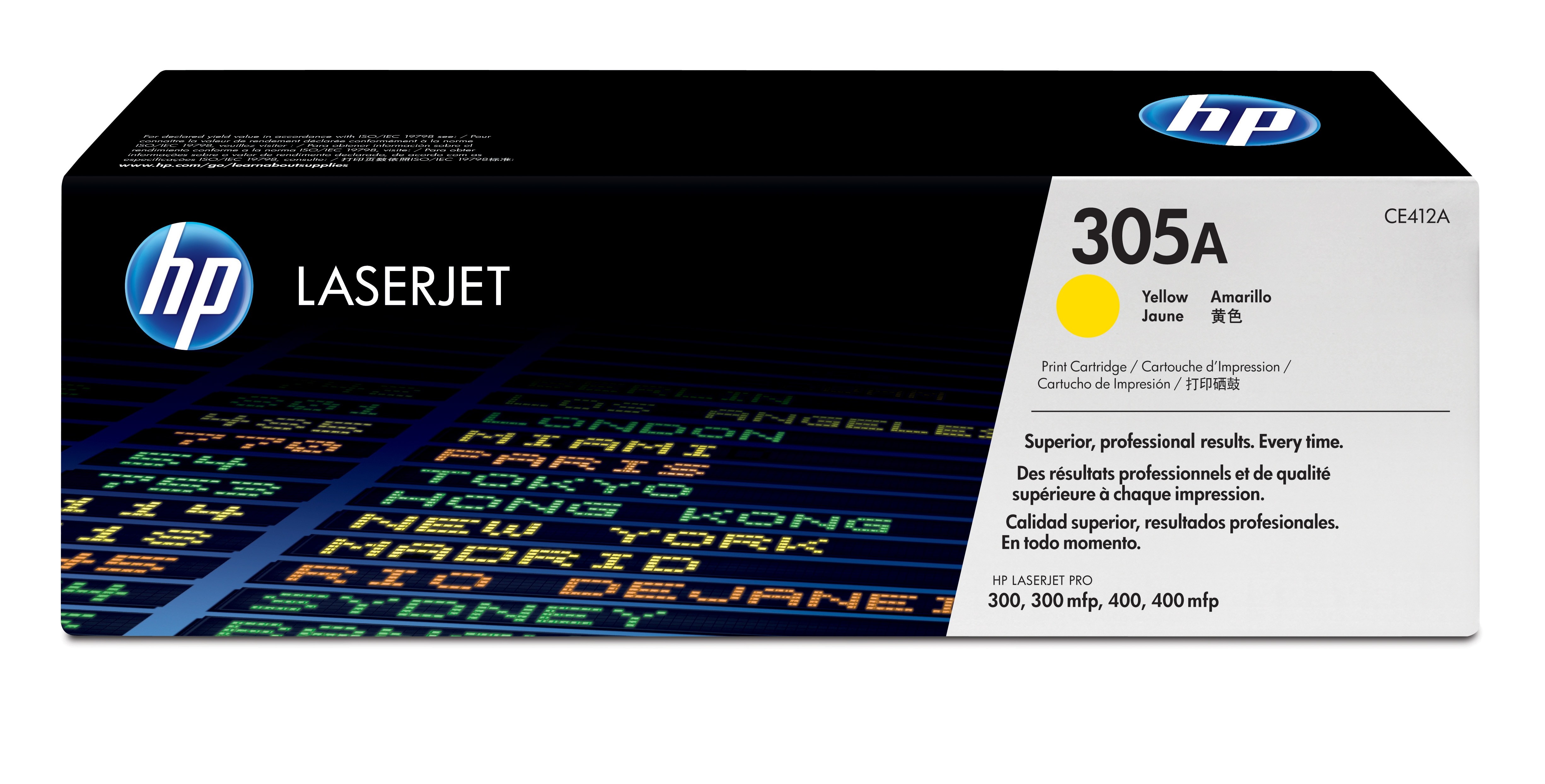 ORIGINALE HP toner giallo CE412A 305A 2600 pagine