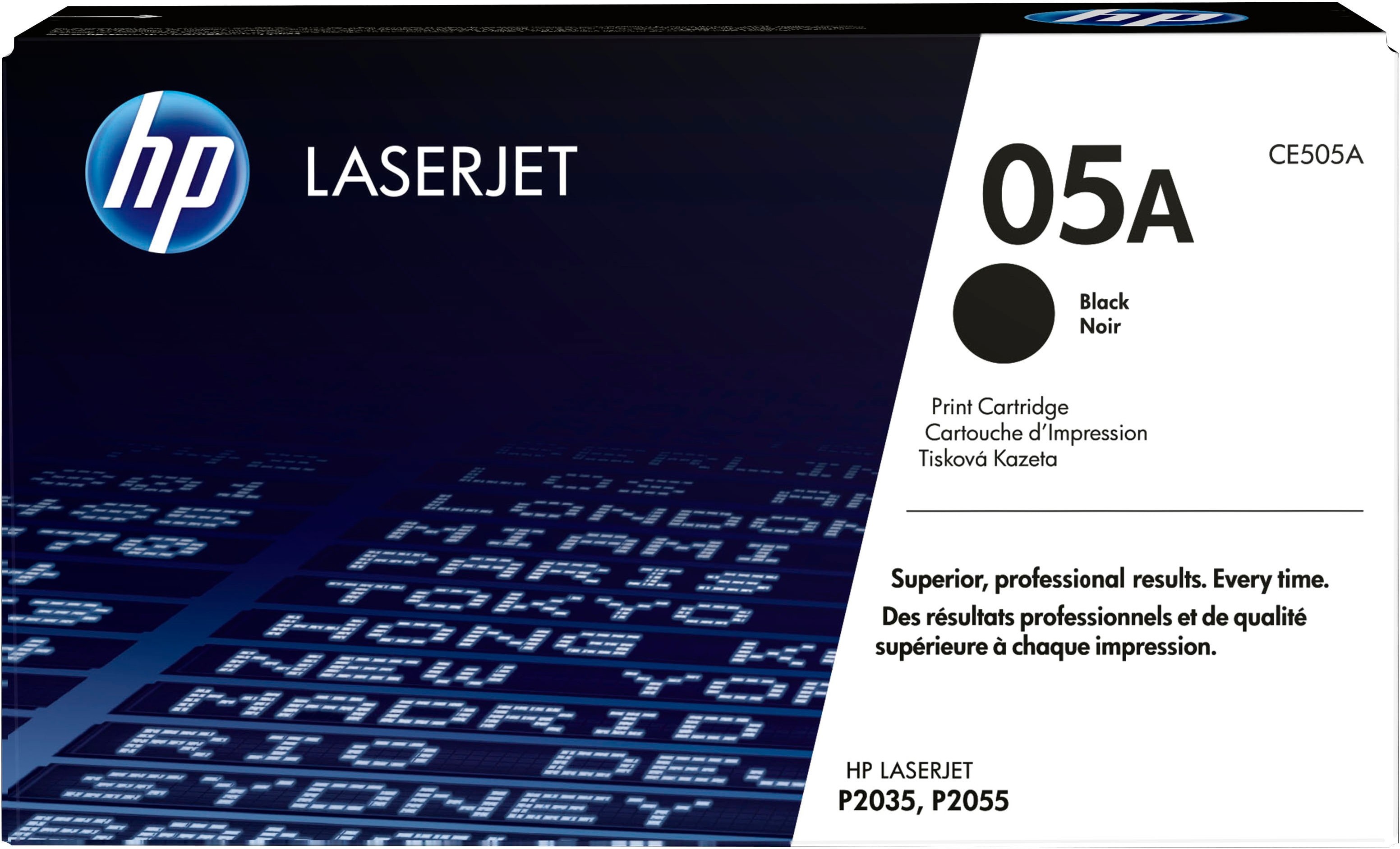 ORIGINALE HP toner nero CE505A 05A 2300 pagine