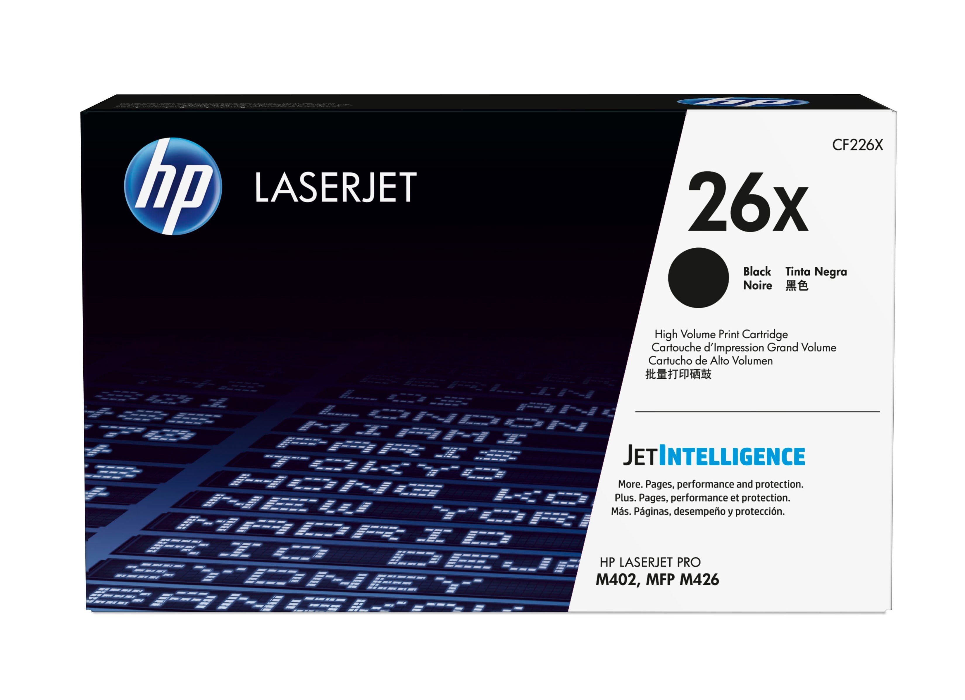 ORIGINALE HP toner nero CF226X 26X 9000 pagine alta capacit?