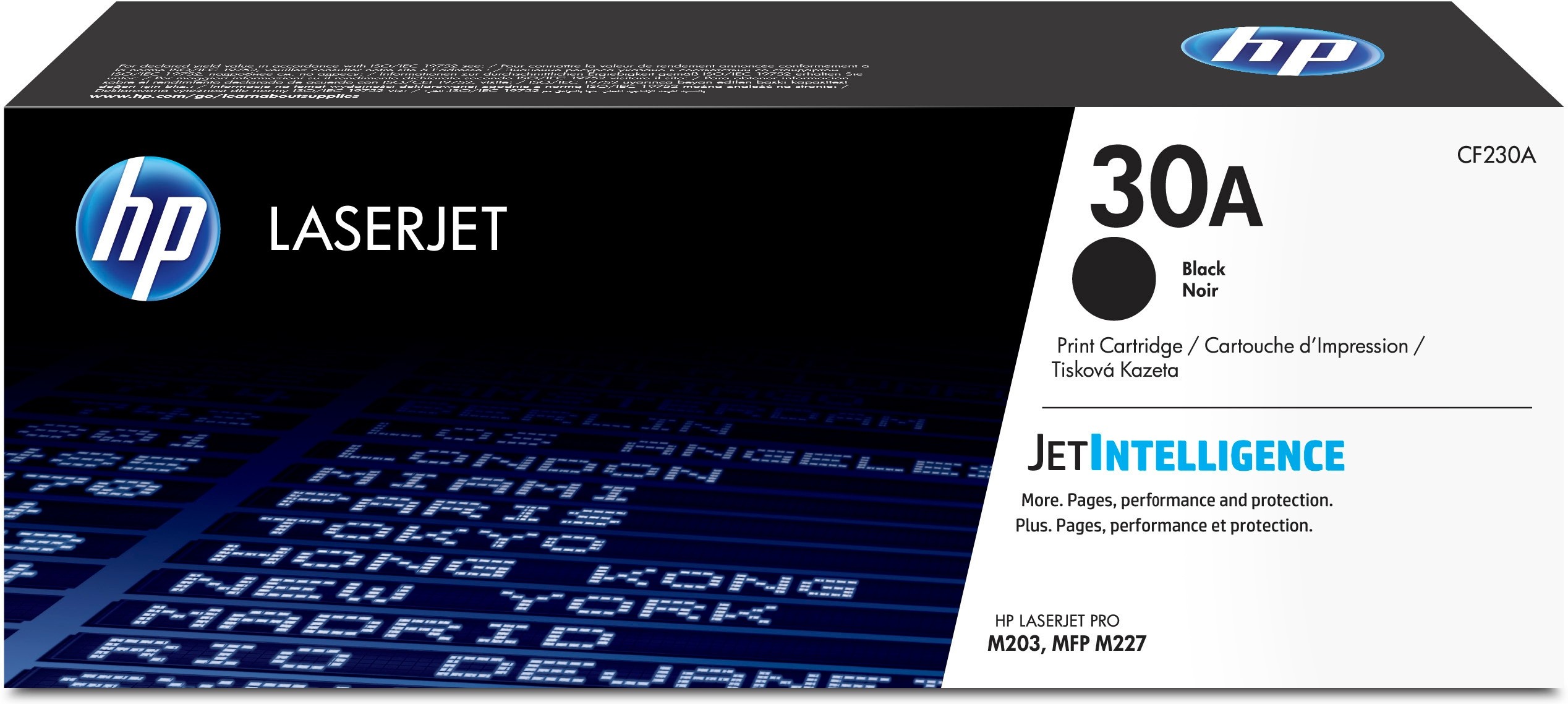 ORIGINALE HP toner nero CF230A 30A 1600 pagine