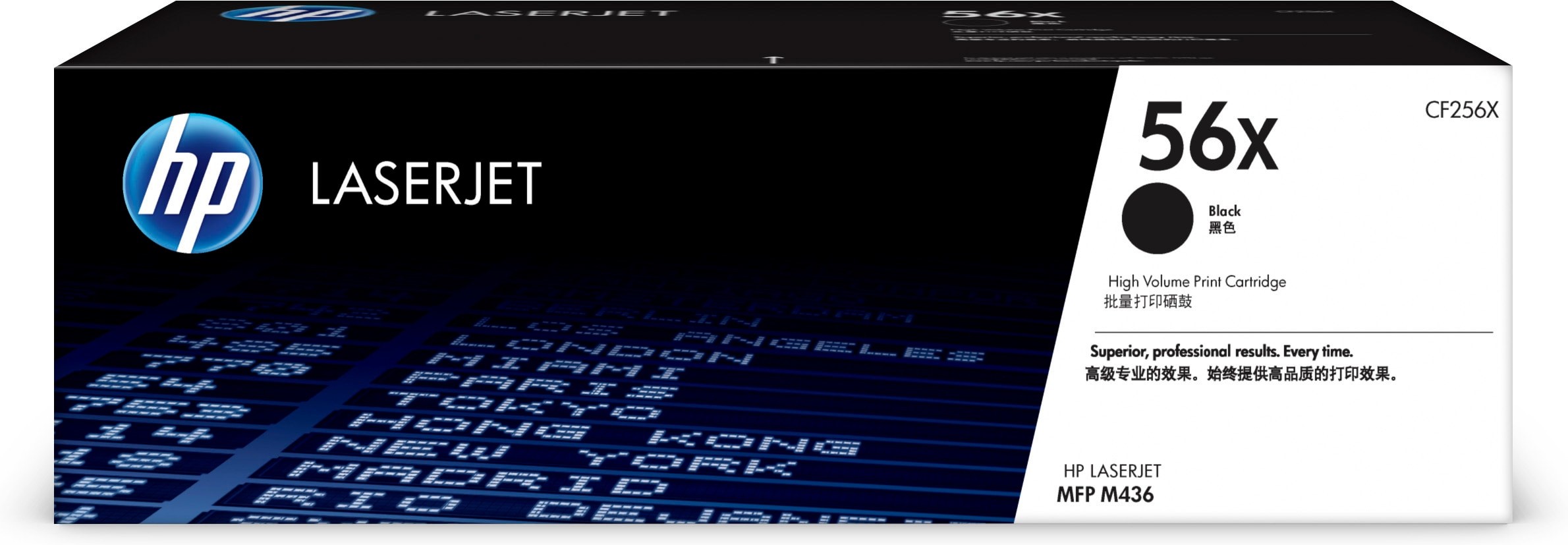 ORIGINALE HP toner nero CF256X 56X 13700 pagine