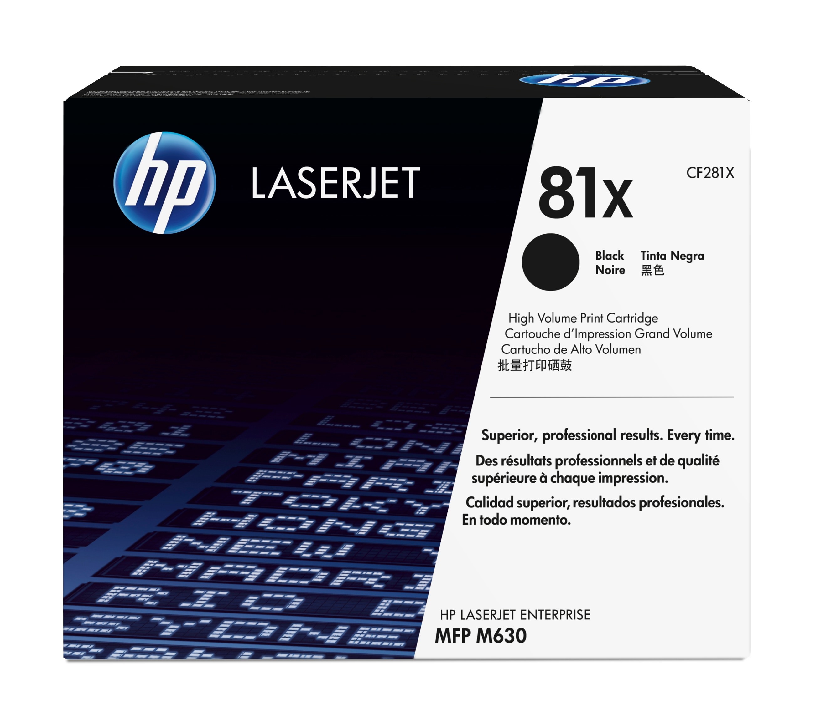 ORIGINALE HP toner nero CF281X 81X 25000 pagine alta capacit?