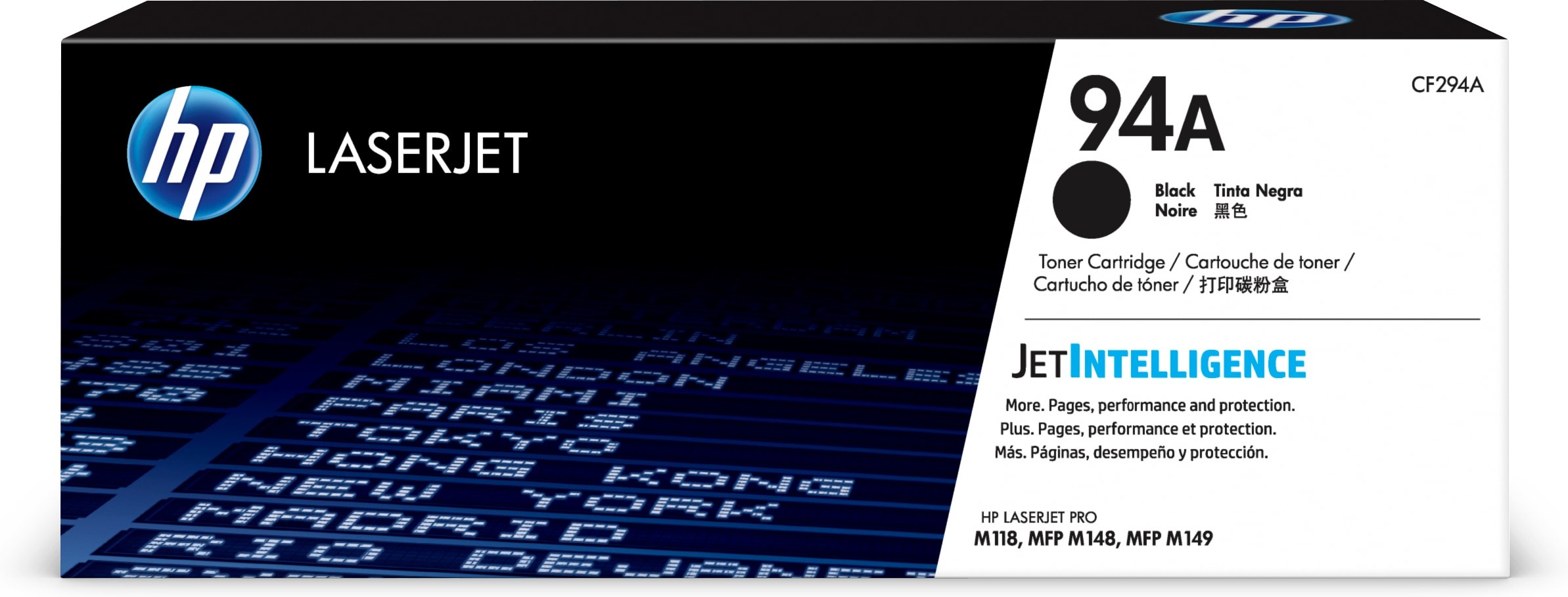 ORIGINALE HP toner nero CF294A 94A 1200 pagine