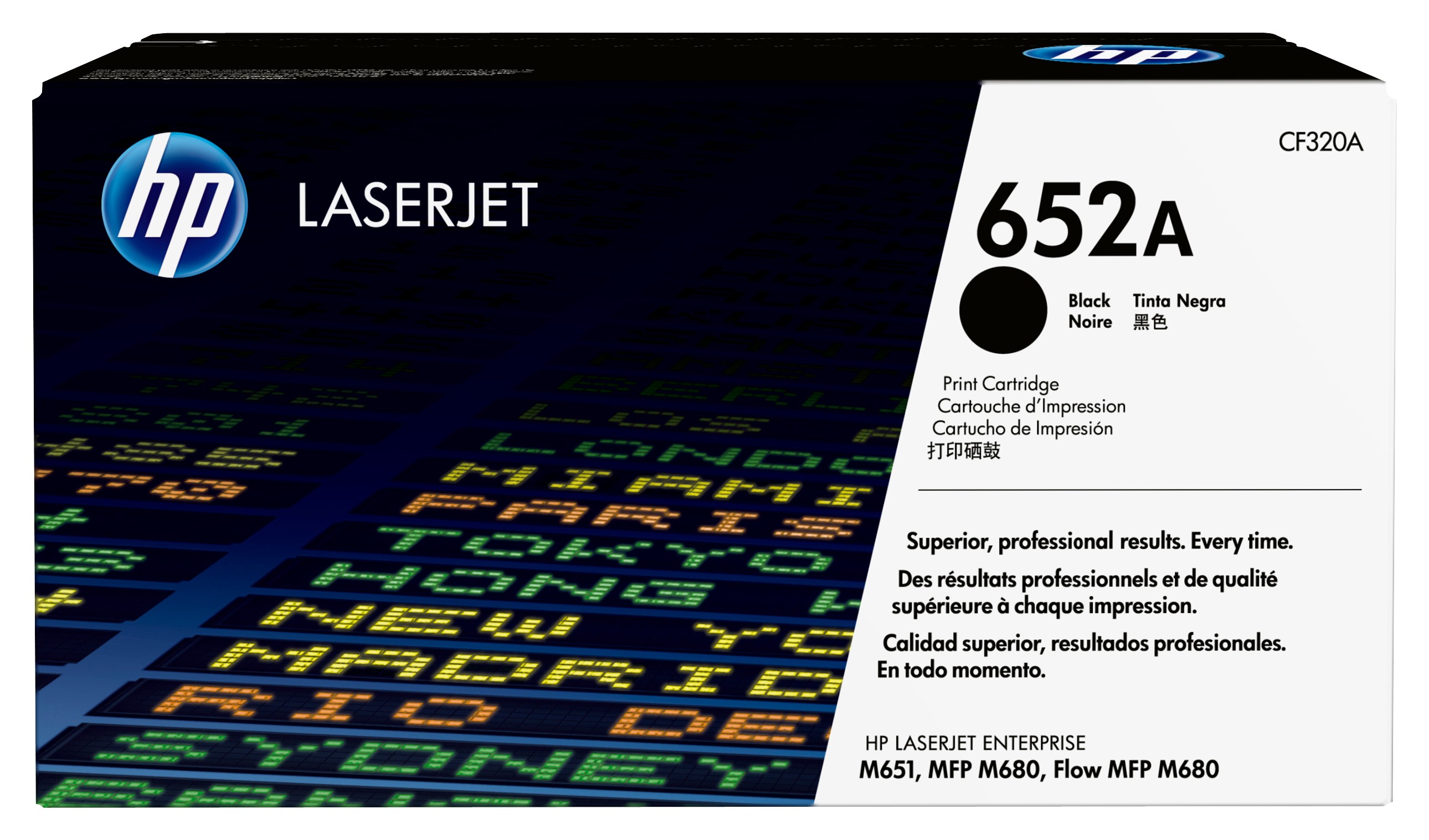 ORIGINALE HP toner nero CF320A 652A 11500 pagine