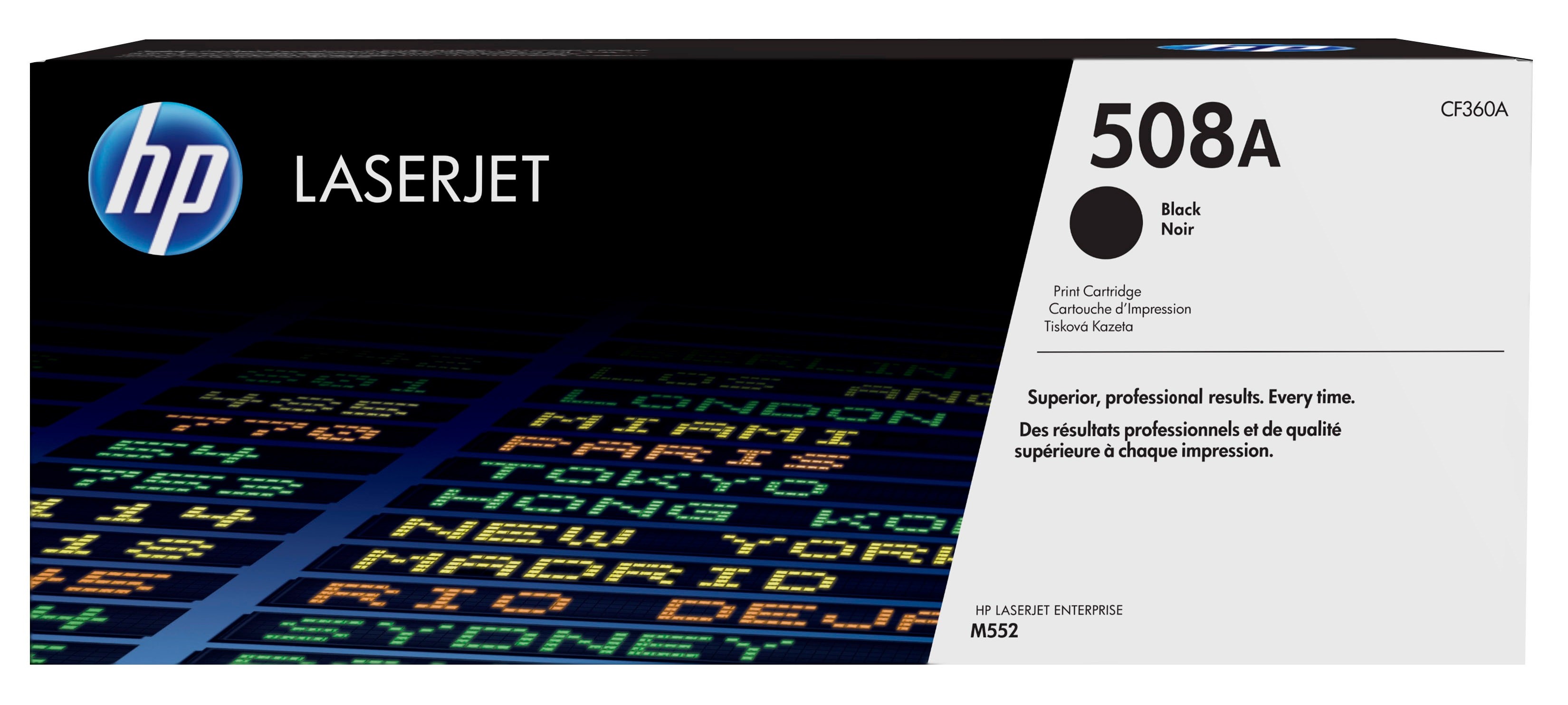 ORIGINALE HP toner nero CF360A 508A 6000 pagine standard