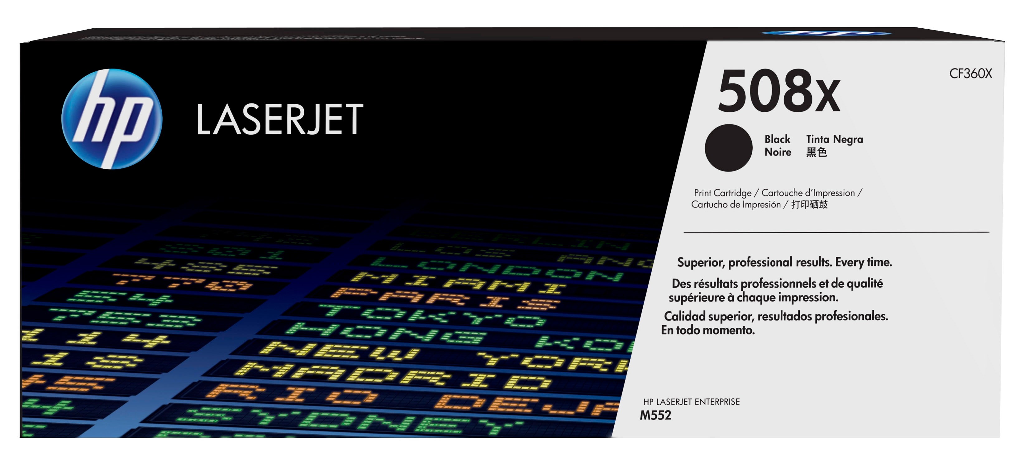ORIGINALE HP toner nero CF360X 508X 12500 pagine alta capacit?