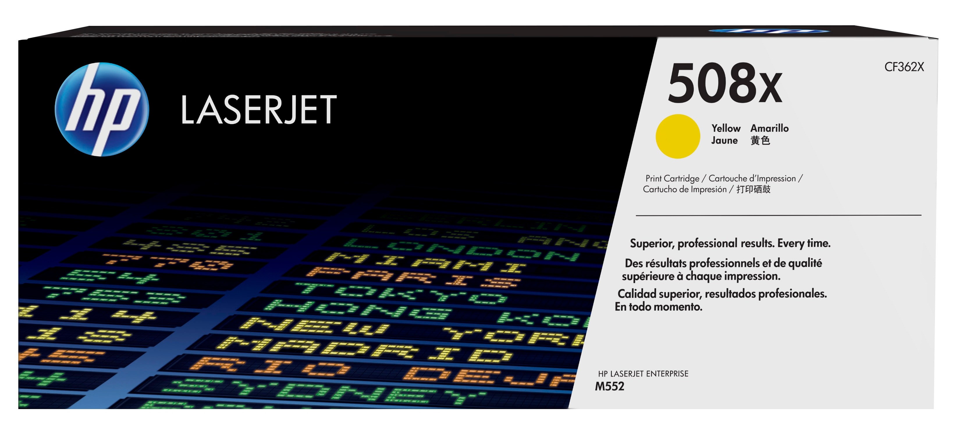 ORIGINALE HP toner giallo CF362X 508X 9500 pagine alta capacit?