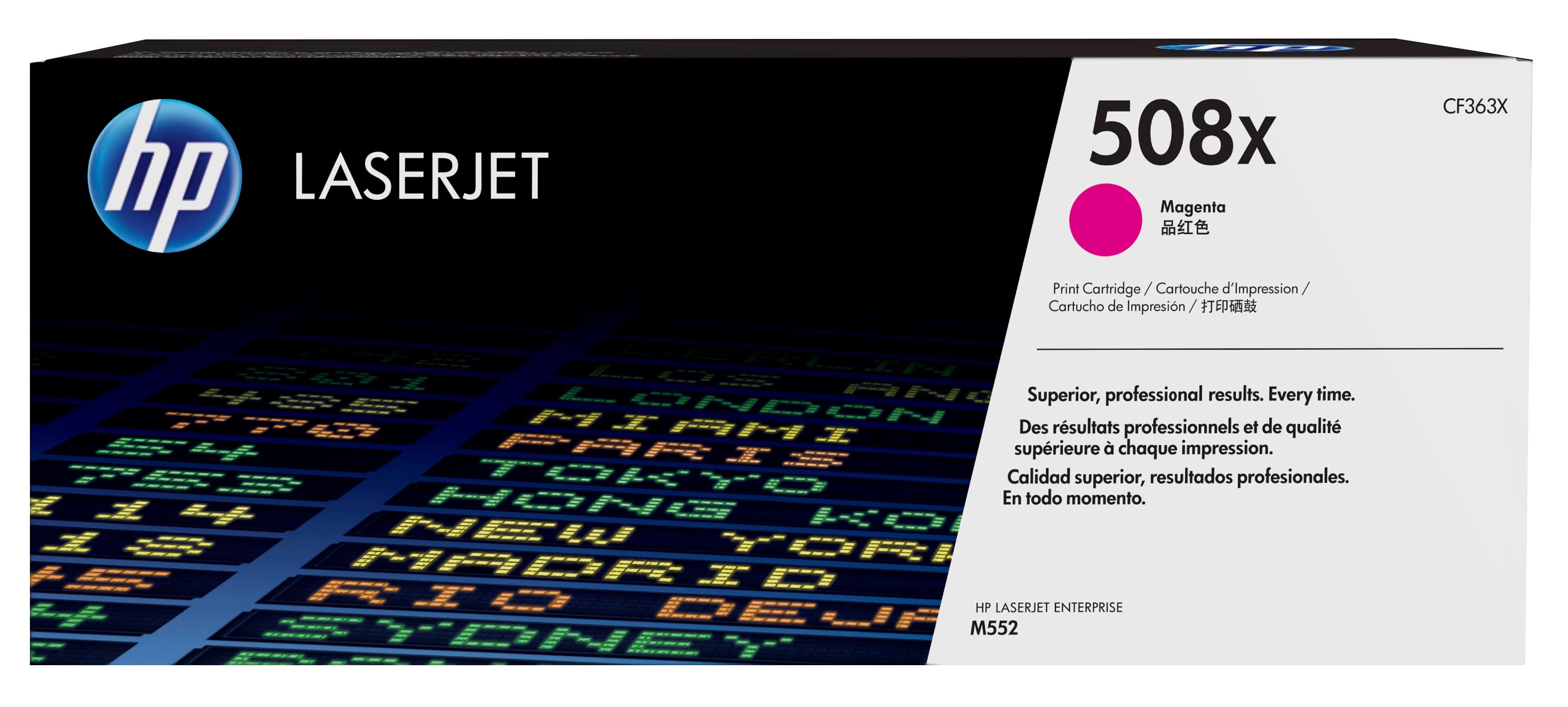 ORIGINALE HP toner magenta CF363X 508X 9500 pagine alta capacit?