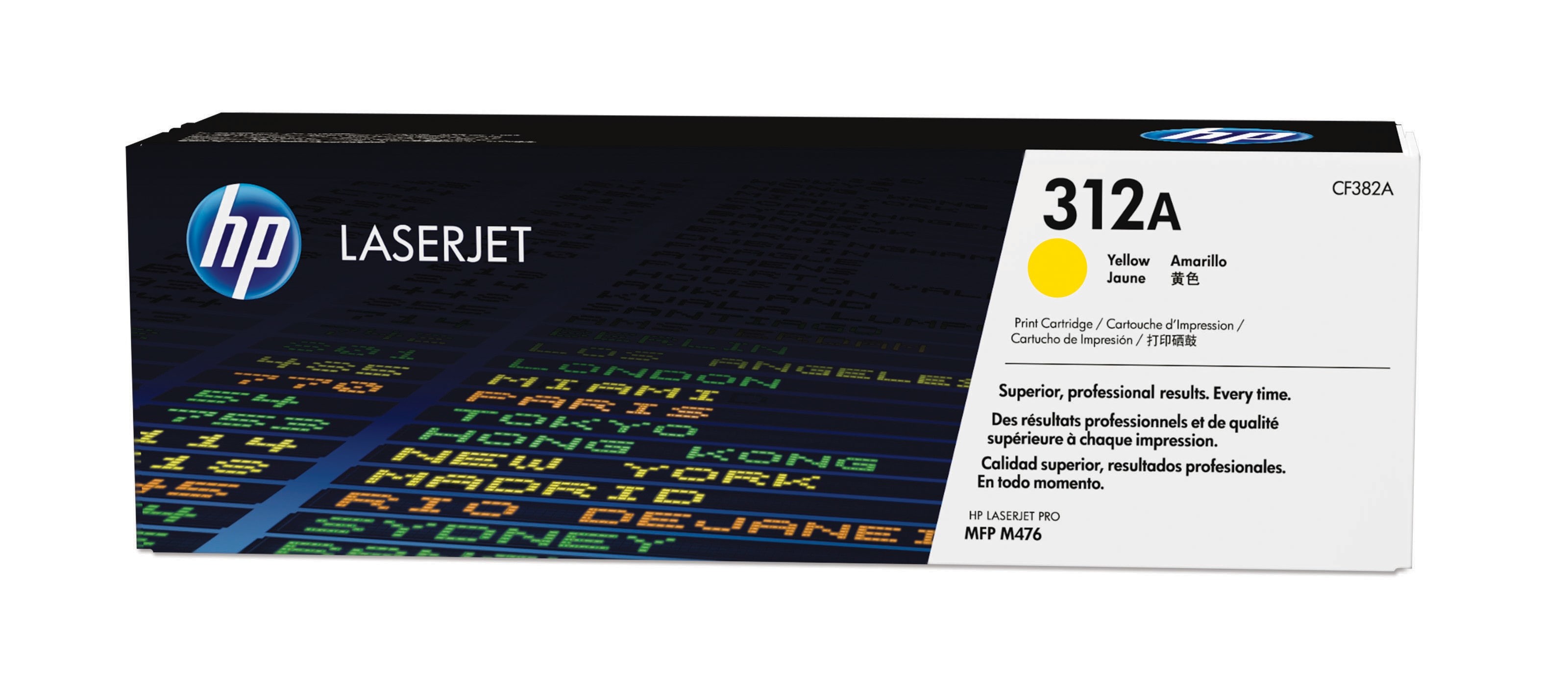 ORIGINALE HP toner giallo CF382A 312A 2700 pagine