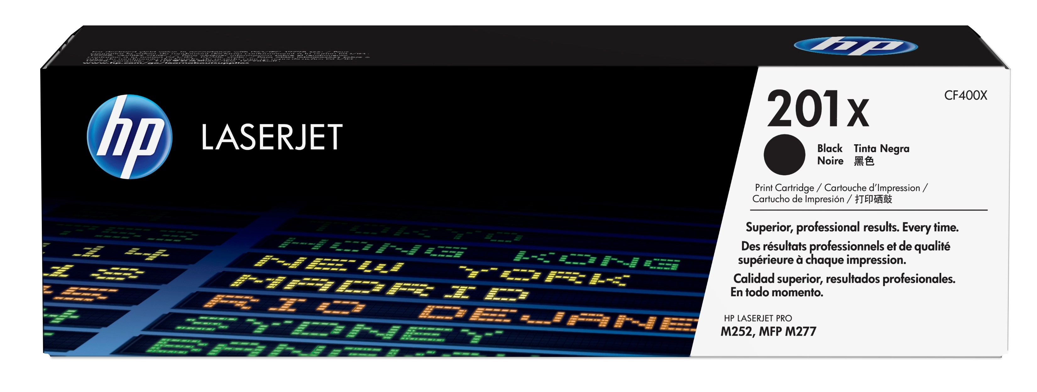 ORIGINALE HP toner nero CF400X 201X 2800 pagine alta capacit?