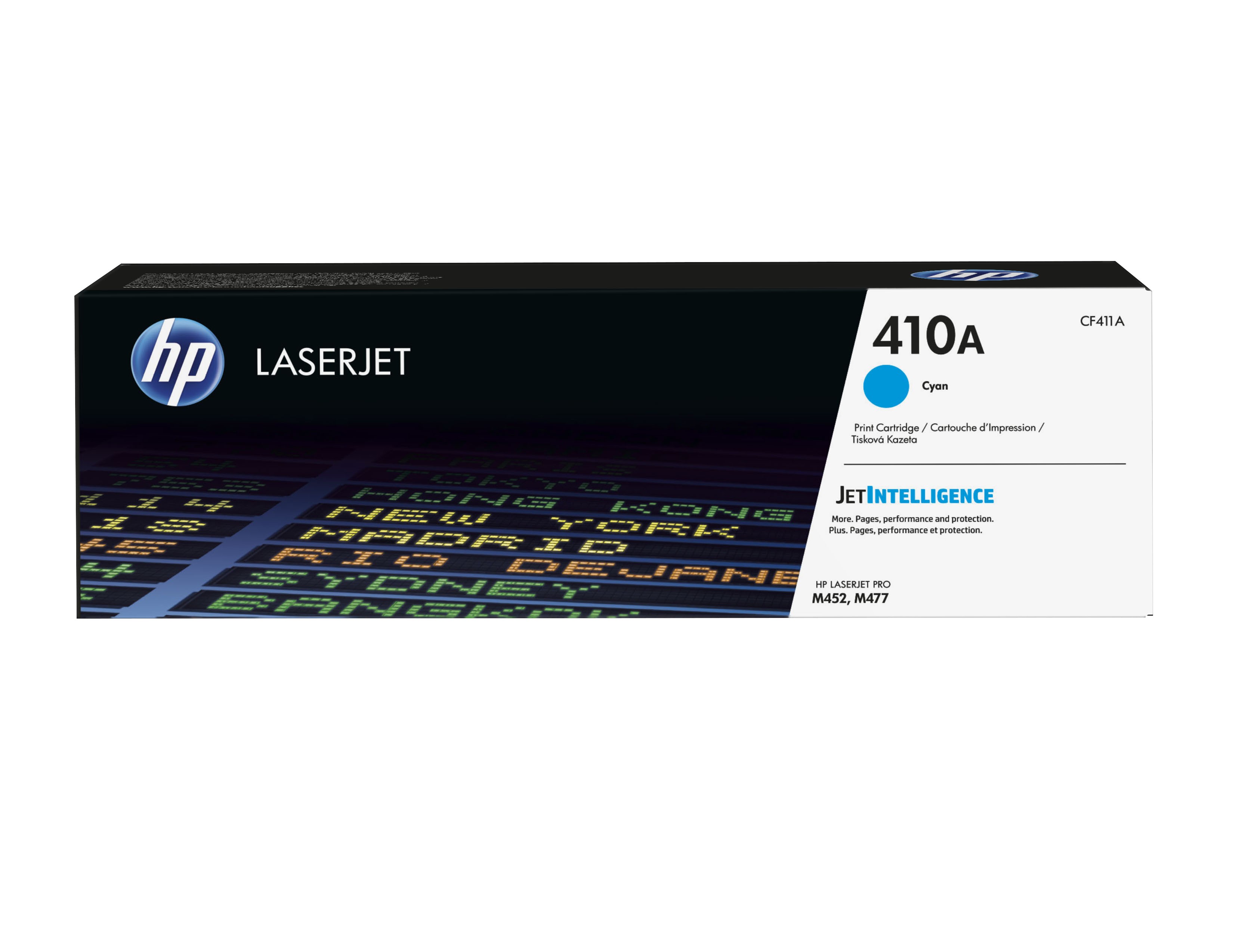 ORIGINALE HP toner ciano CF411A 410A 2300 pagine Capacit? standard
