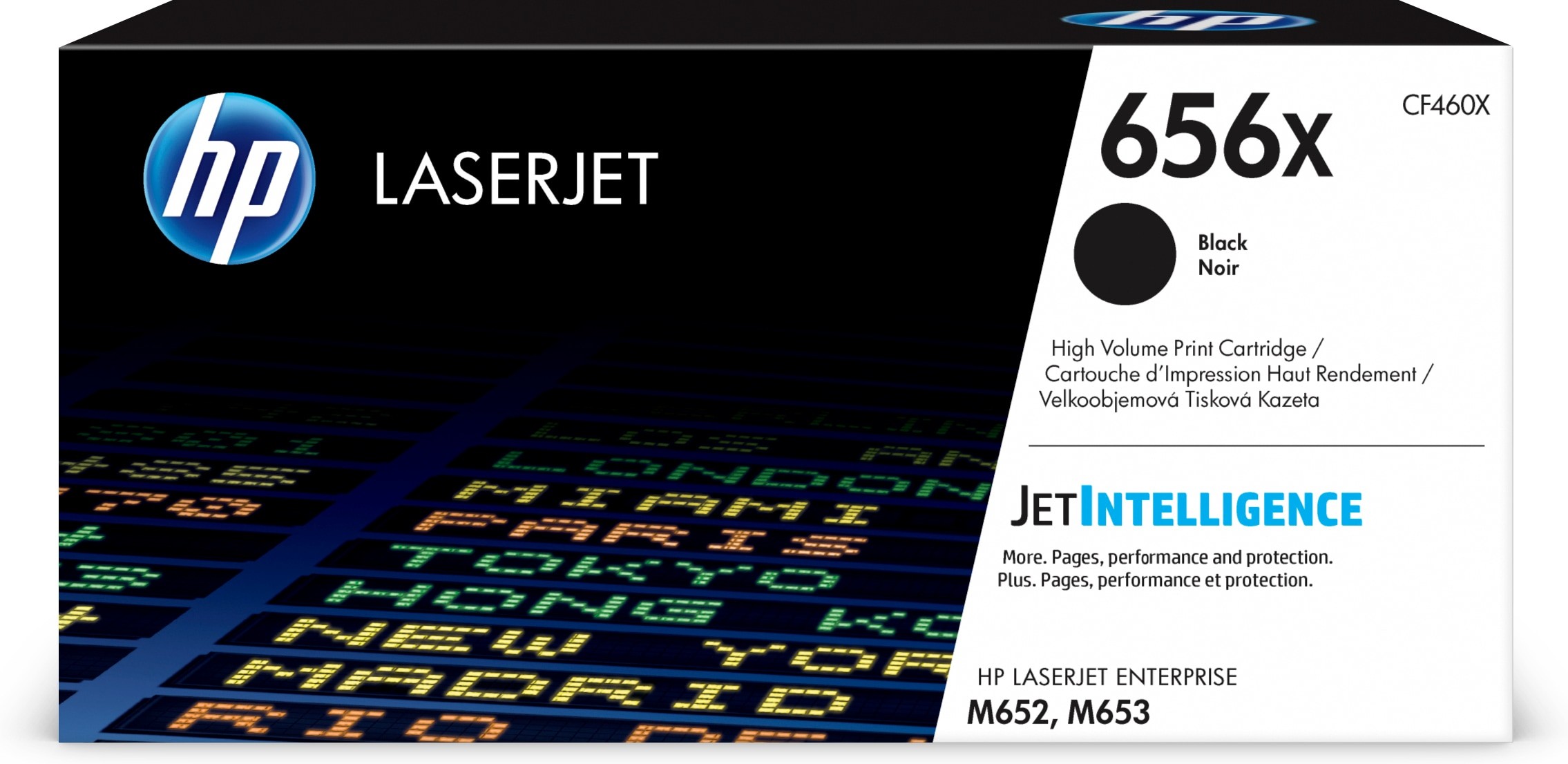 ORIGINALE HP toner nero CF460X 656X 27000 pagine