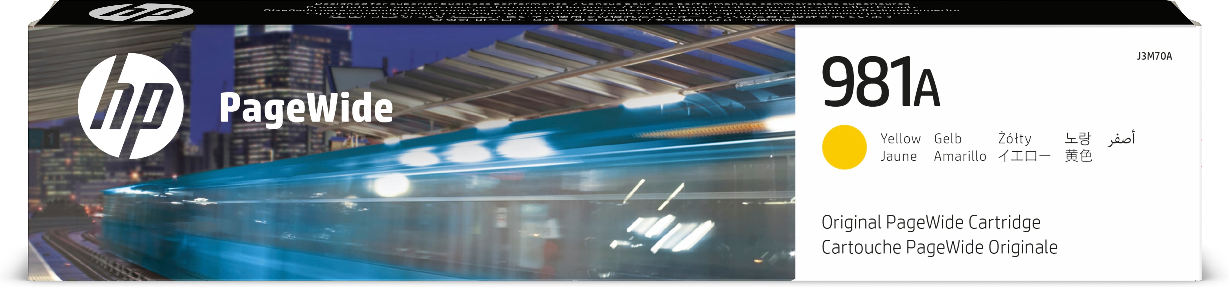 ORIGINALE HP Cartuccia d'inchiostro giallo J3M70A 981A 6000 pagine