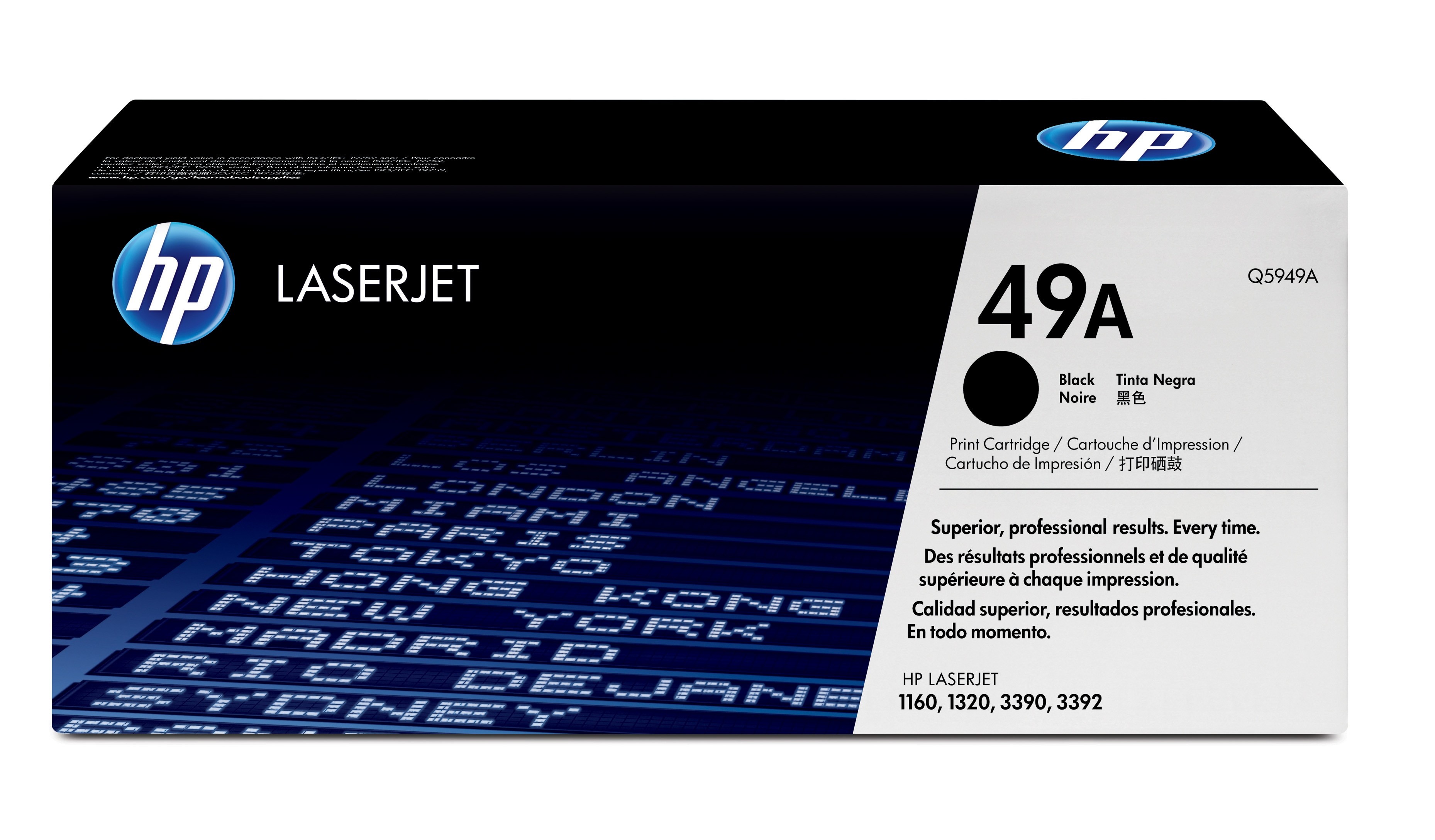 ORIGINALE HP toner nero Q5949A 49A 2500 pagine